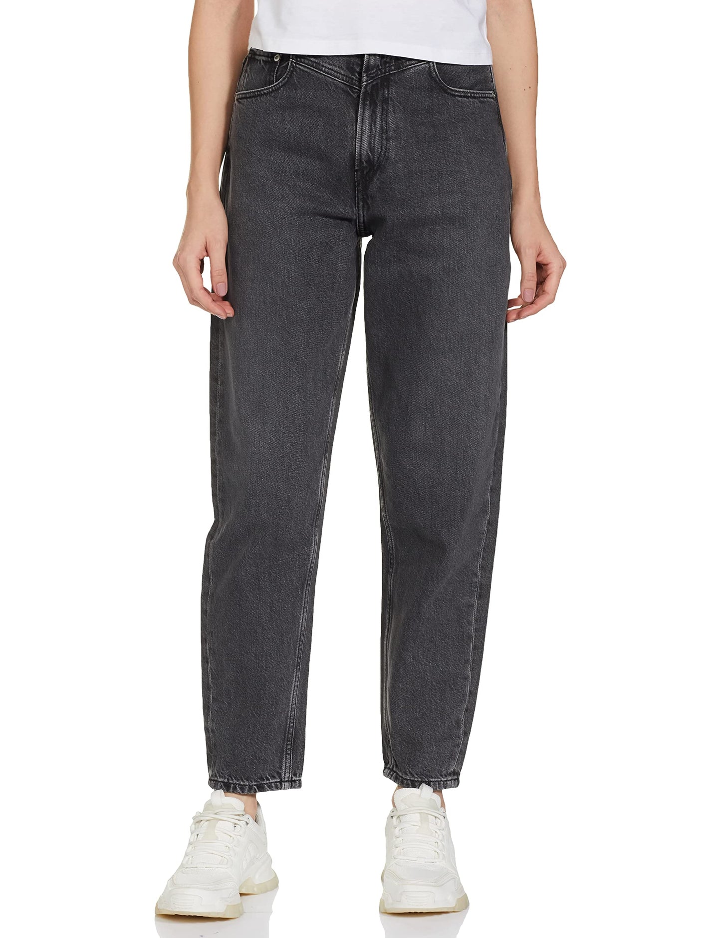 Pepe Jeans Women's Regular Jeans (PL203600R_Black Used_26)