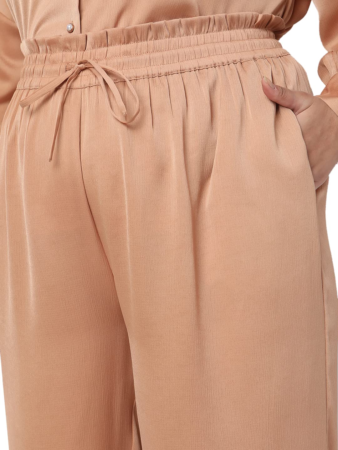 Vero Moda Curve Women's Straight Pants (120831801- Doe_XS)