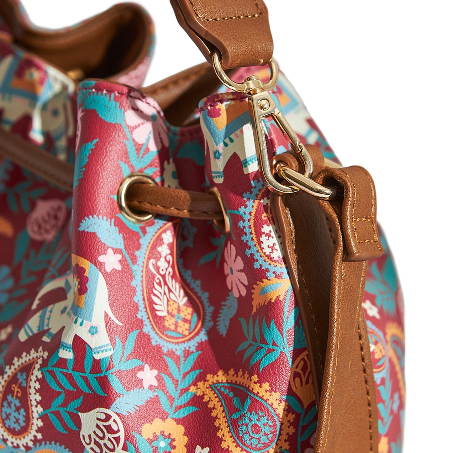 Chumbak Crossbody Sling Bag for Women | Stylish Printed Canvas Box Sling bag | Multipurpose Daily use Bag for Office/College/Travel