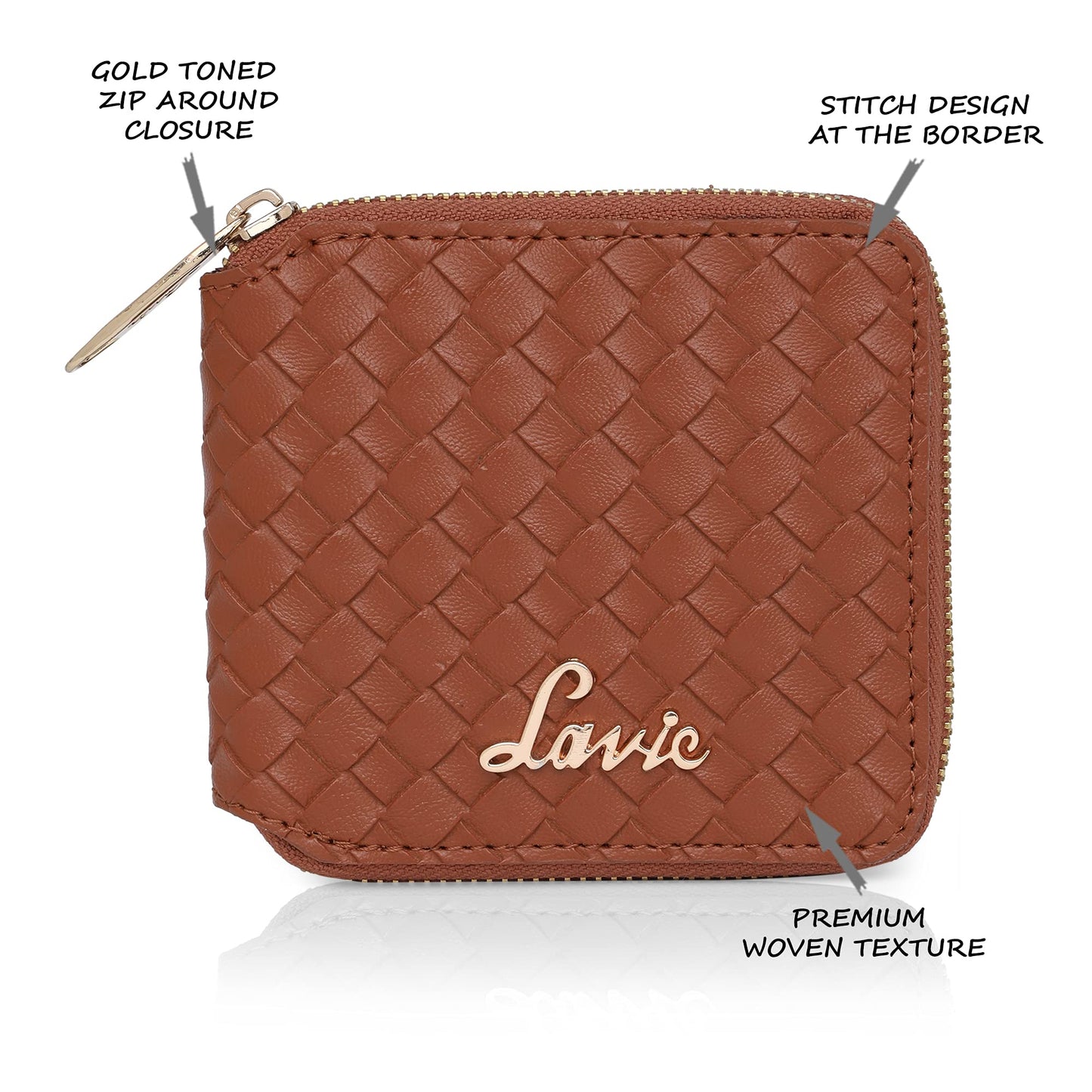 Lavie Tan Faux Leather Women's Wallet (WIGJ263042N2)