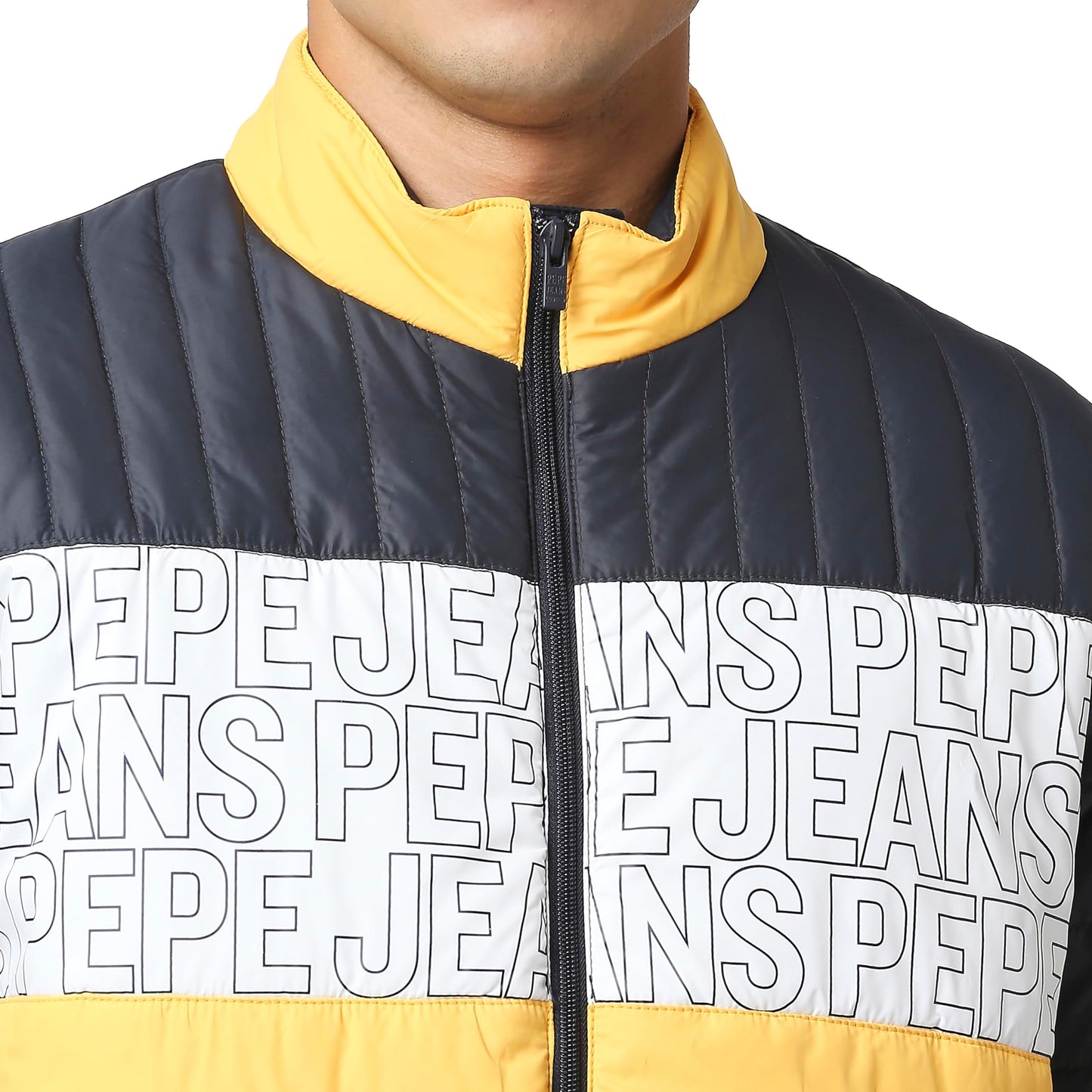 Pepe Jeans Men's A-Line Coat (PM402726_Gold_XXL)