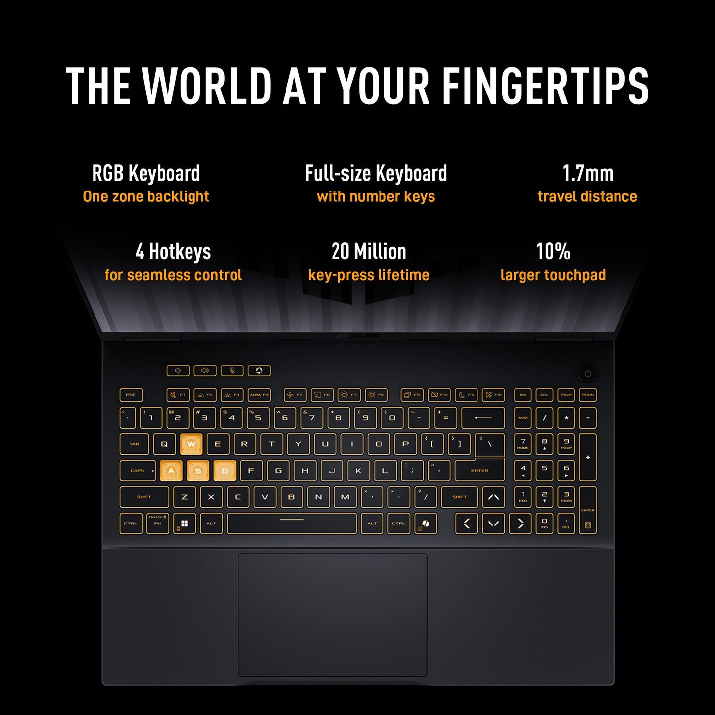 ASUS TUF F16, 14th Gen, Smartchoice,Intel Core i7 14650HX, Gaming Laptop(RTX 5060-8GB/16GB/1TB /FHD+/16"/165Hz/90WHrs/Windows 11/M365 Basic (1Year)*/Office 2024/Jaeger Gray/2.2 Kg) FX608JMR-RV049WS