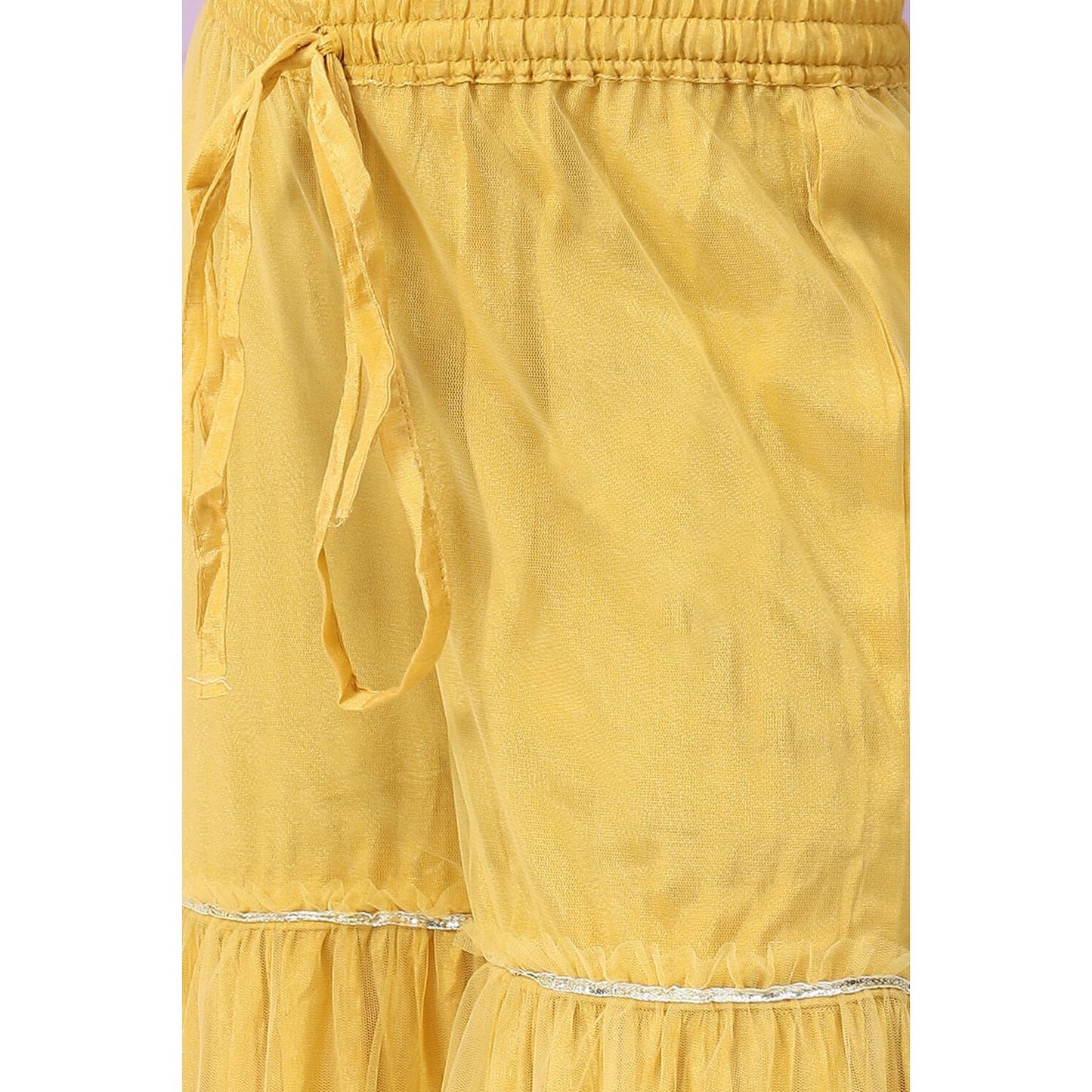 BIBA GIRL EMBROIDERY RELAXED KID(KW4802_MUSTARD YELLOW_11)