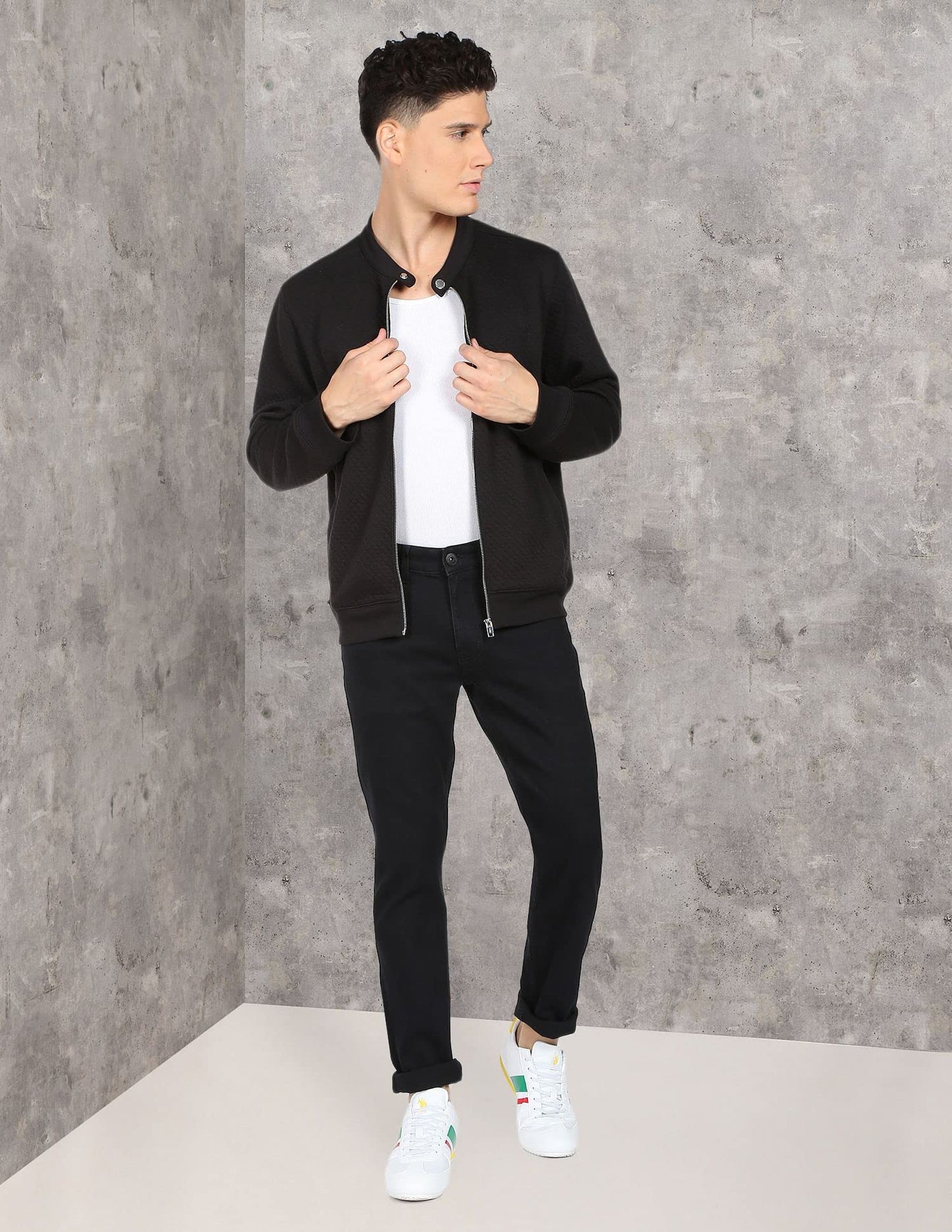 U.S. POLO ASSN. Brandon Slim Tapered Fit Jeans Black