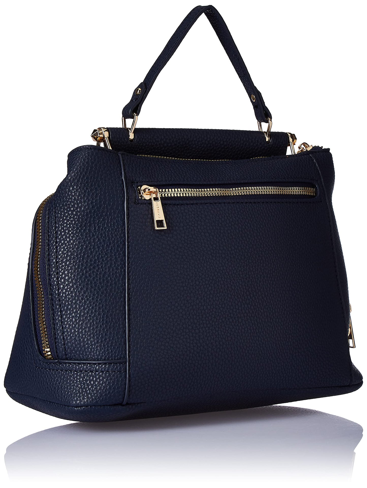 Caprese womens FERNANDA S Small NAVY Satchel