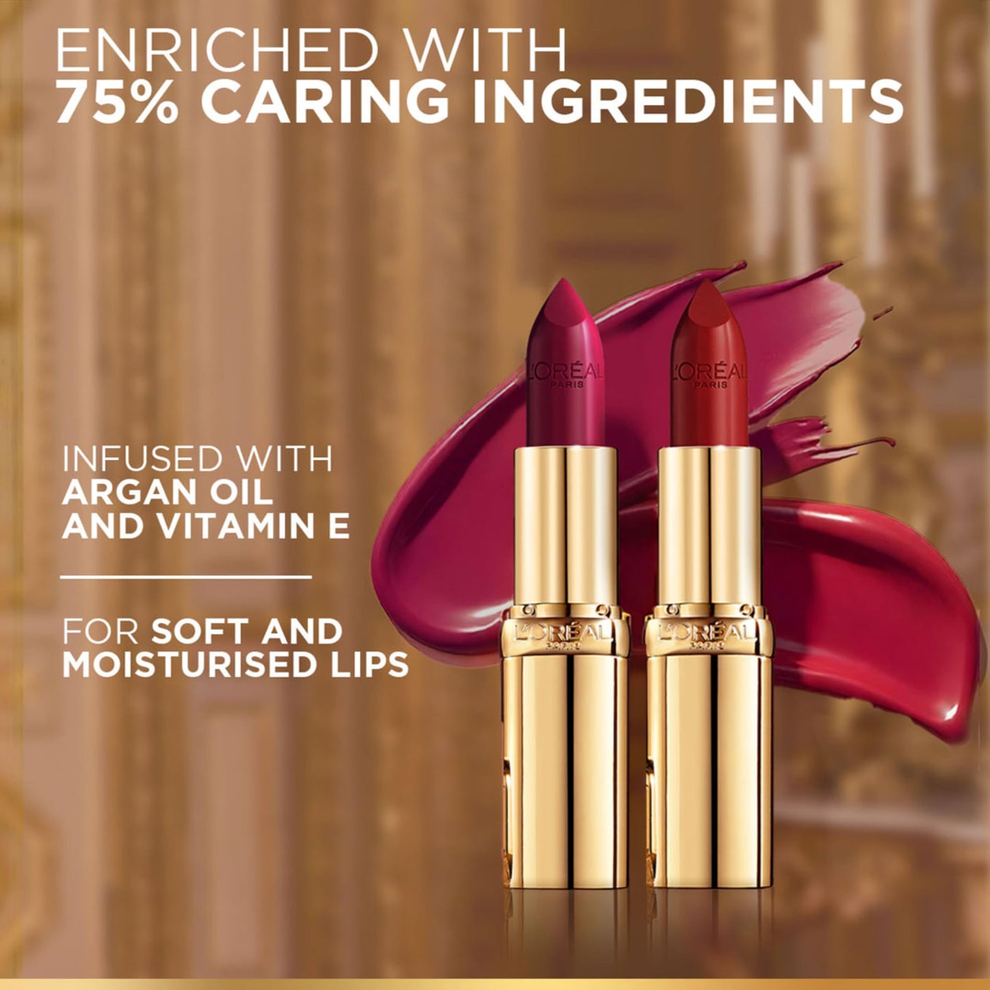 L’Oréal Paris Color Riche Satin Lipstick- 570 Worth It Intense, 4.5 gm