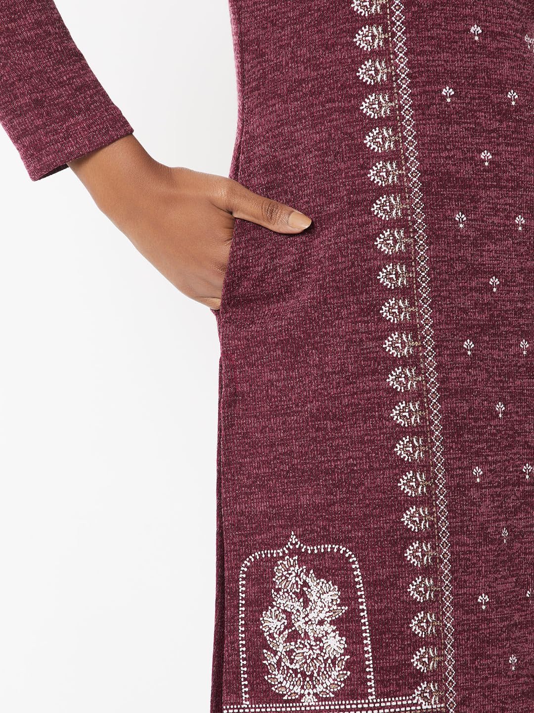 Max Women's Acrylic Regular Kurta