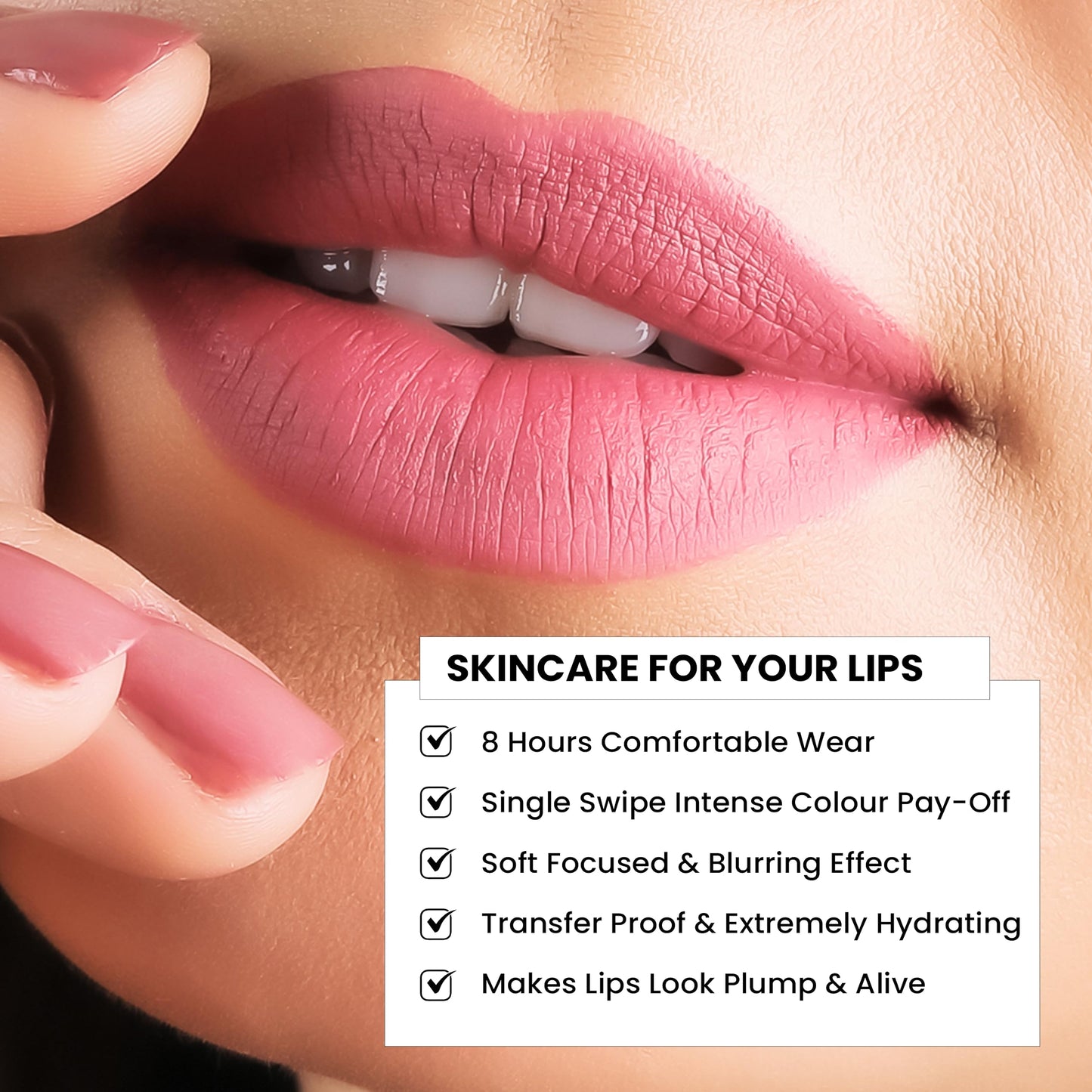 LAMIOR Sweet Nostalgia Whipped Velvet Liquid Lipstick: Matte, Transfer-Proof, 12+ Hour Wear | Hydrating, Blurring Full Coverage, Lightweight | Enriched with Avocado & Jojoba Oil | Vegan | 15 ml (Pack of 3)