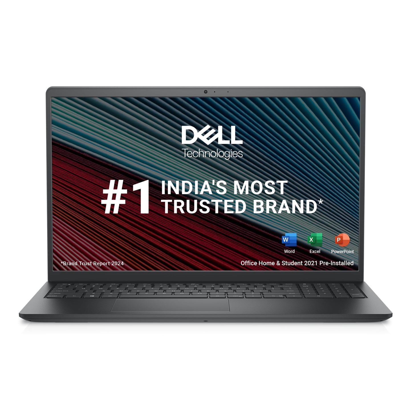 Dell 15 Thin & Light Laptop, 12th Gen Intel Core i5-1235U Processor, 8GB, 512GB SSD, 15.6" (38) cm FHD Display, Windows 11 + MSO'21, 15 Month McAfee Antivirus, Black, Spill-Resistant Keyboard,1.66kg