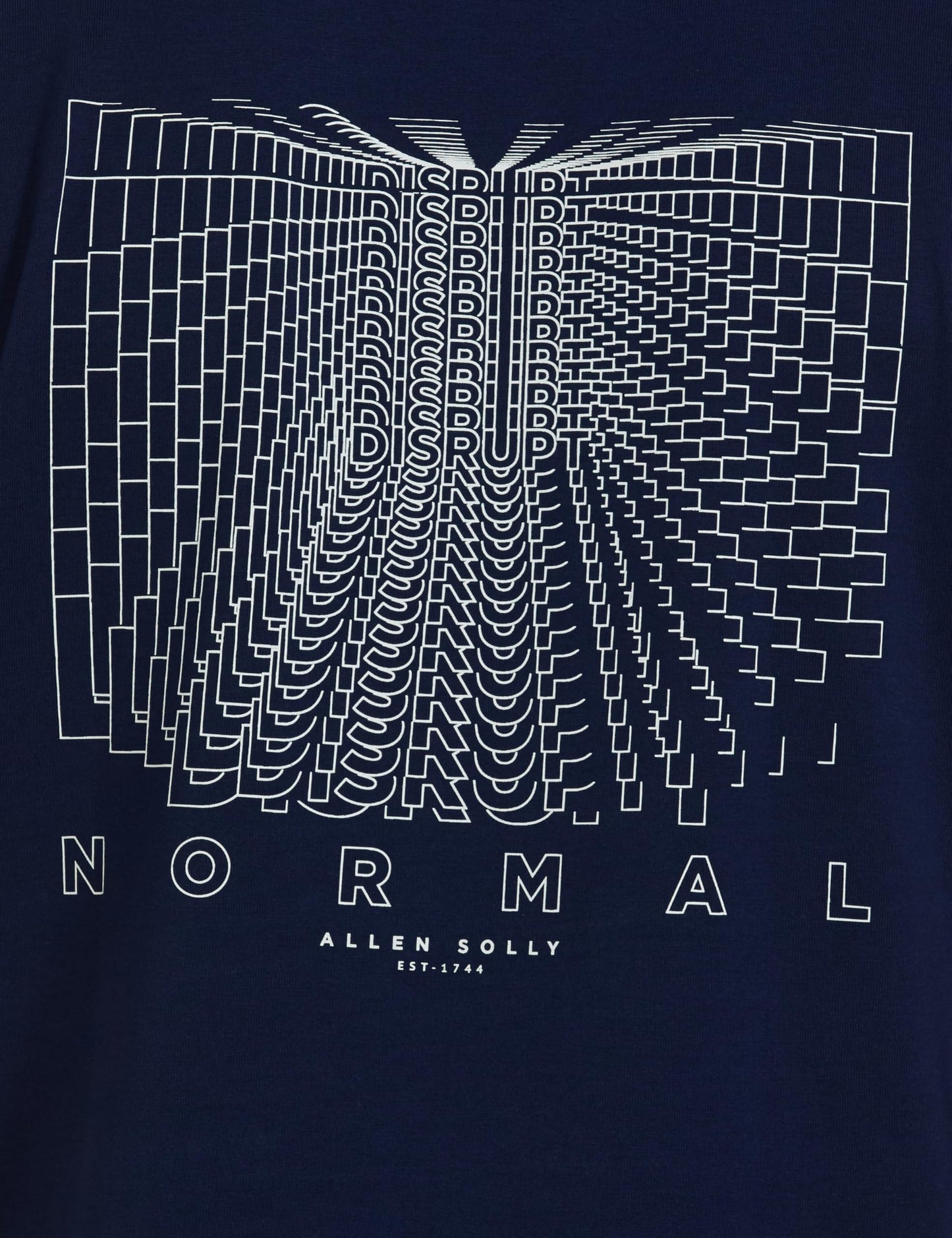 Allen Solly Mens T Shirt Blue