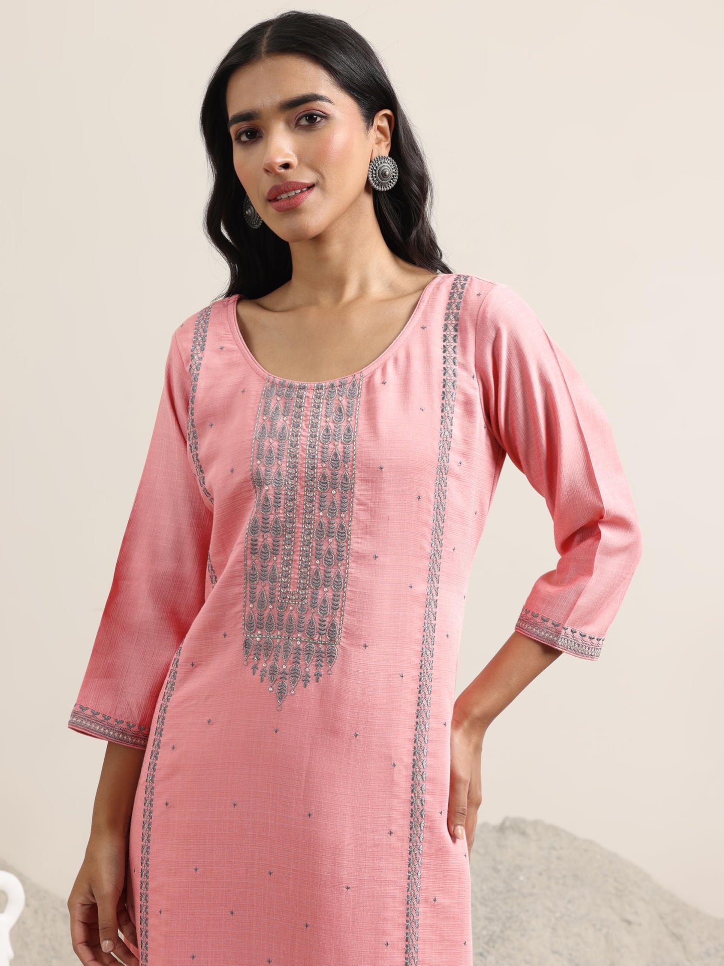 Libas Women's Cotton Blend Kurta Set (99512