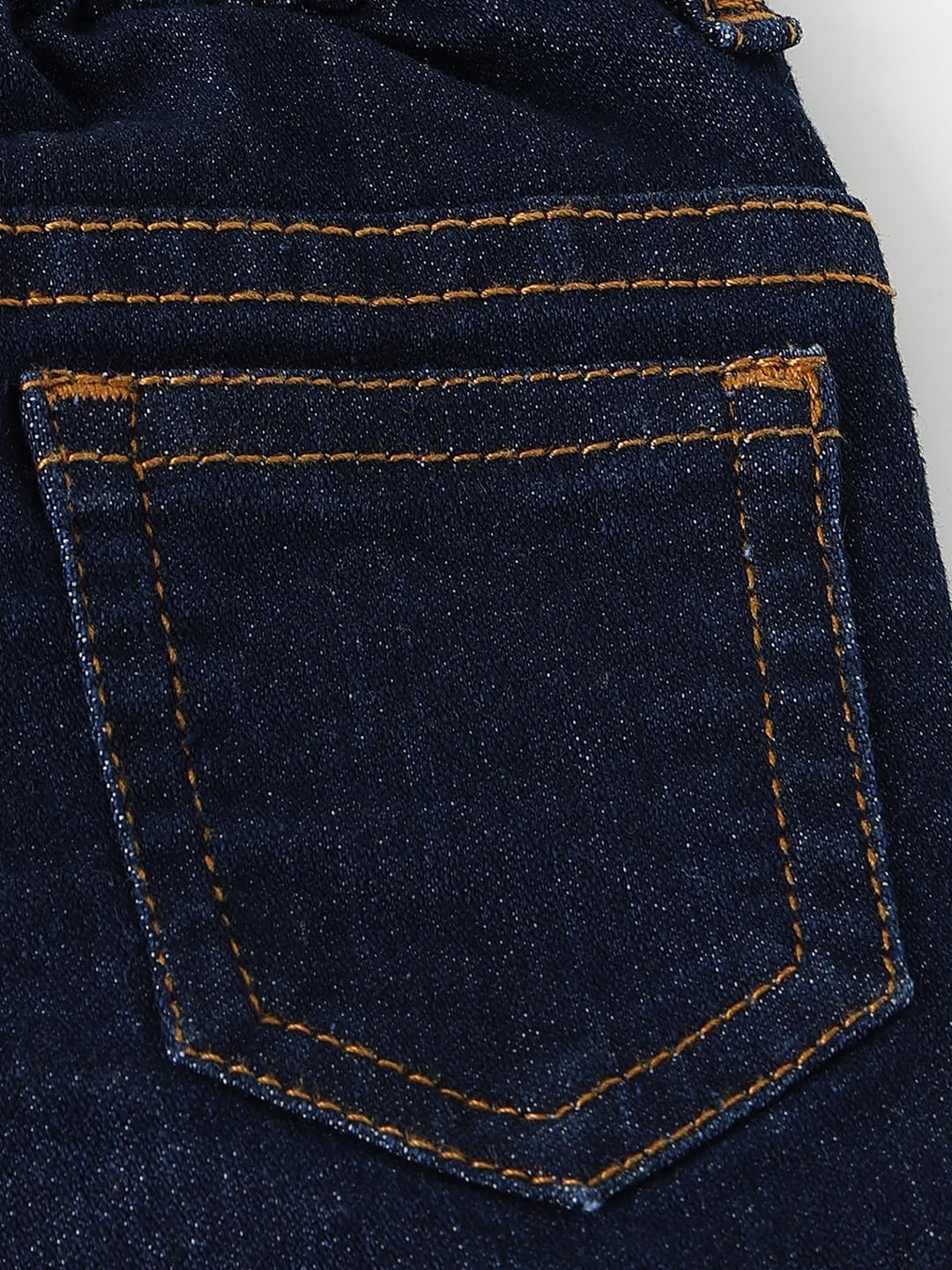 Max Girl's Regular Jeans (P23ABD51_MID Blue