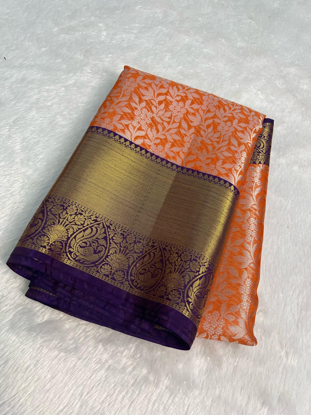 HAIDER ALI AND SONS Pure Banarasi Soft Katan Silk Saree for Women | Traditional Saree Banarsi Design with Blouse Piece for Women & Girls | Jacquard saree 6.50 Meters_10