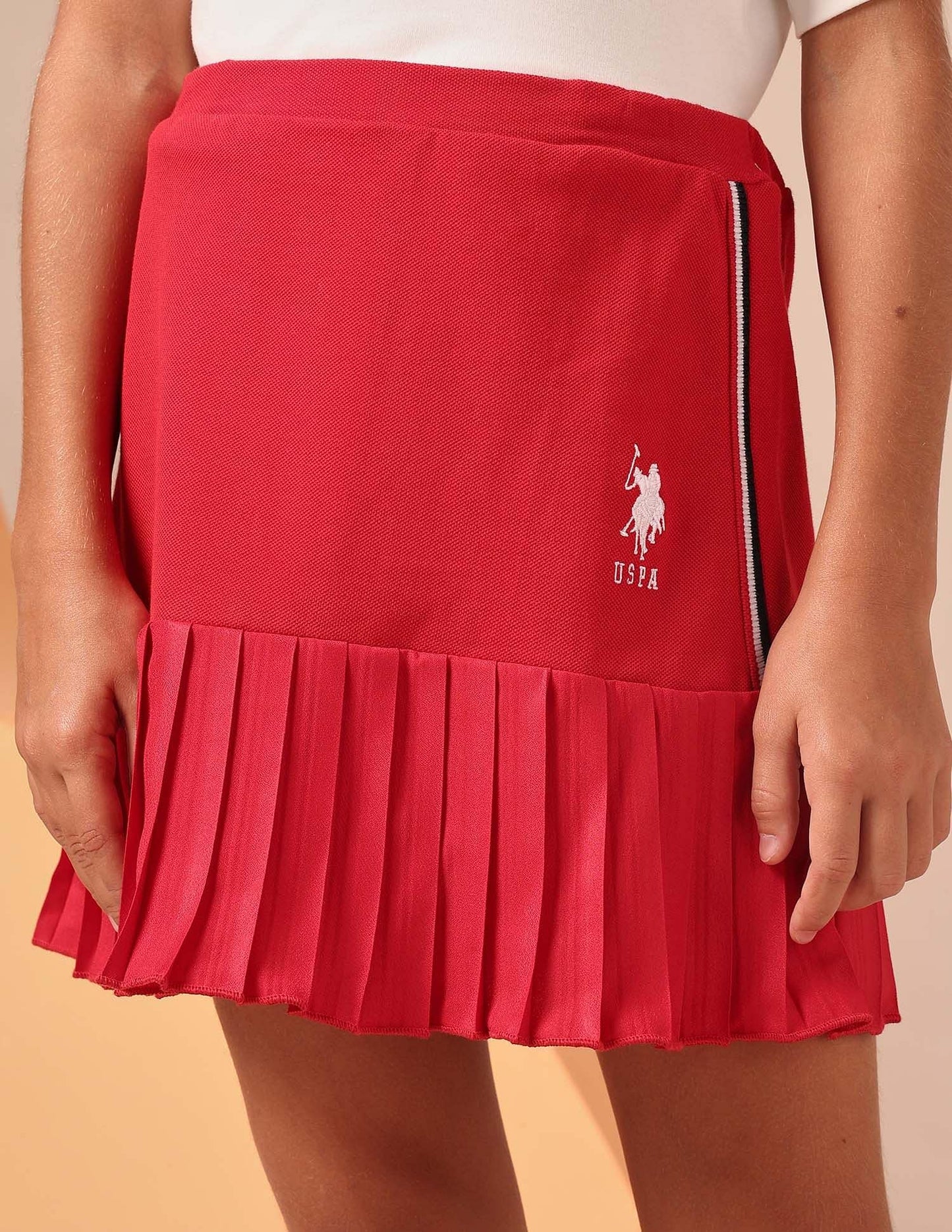 U.S. POLO ASSN. Cotton Western Skirt