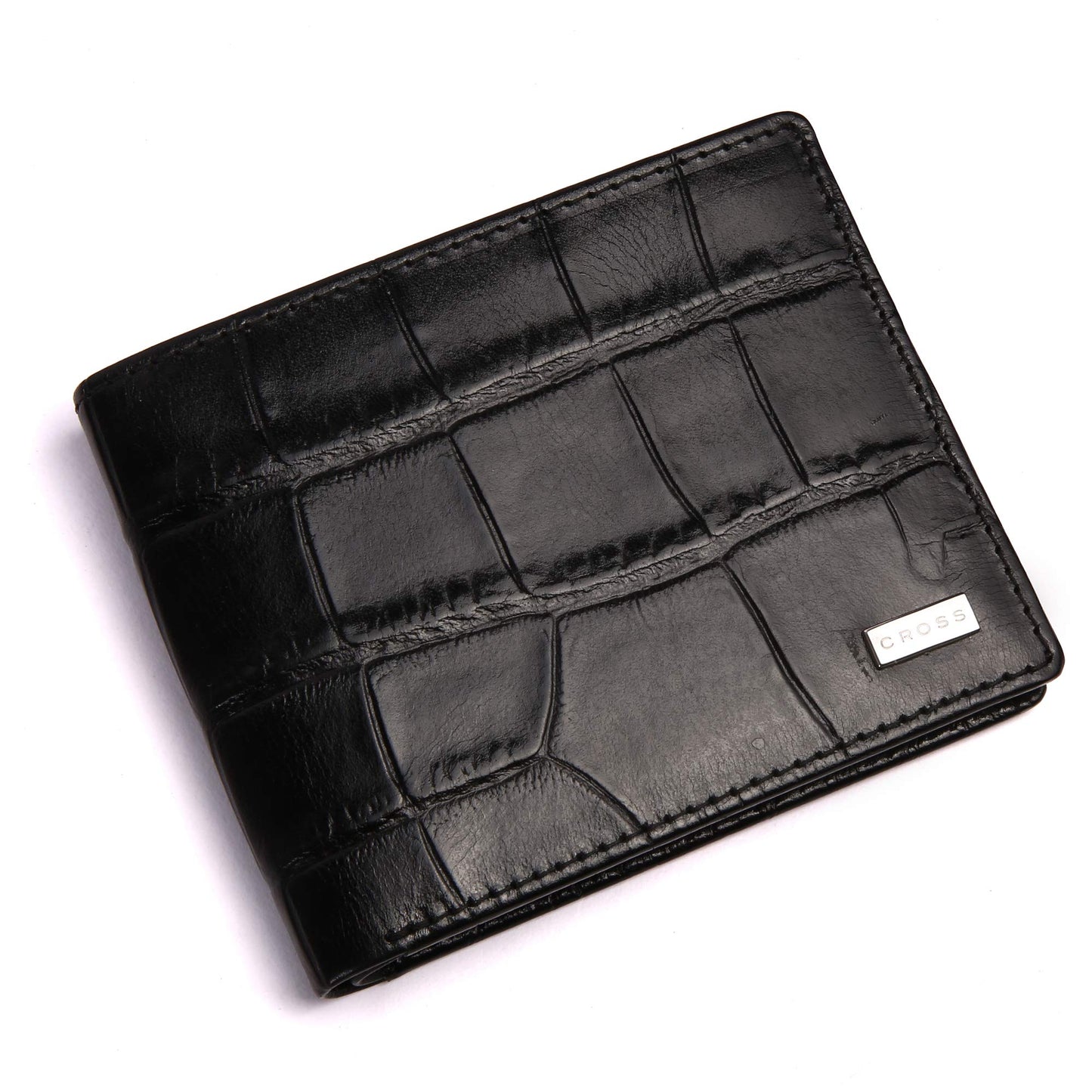 Cross Black Men's Wallet Stylish Genuine Leather Wallets for Men Latest Gents Purse with Card Holder Compartment(AC268799_3-1)