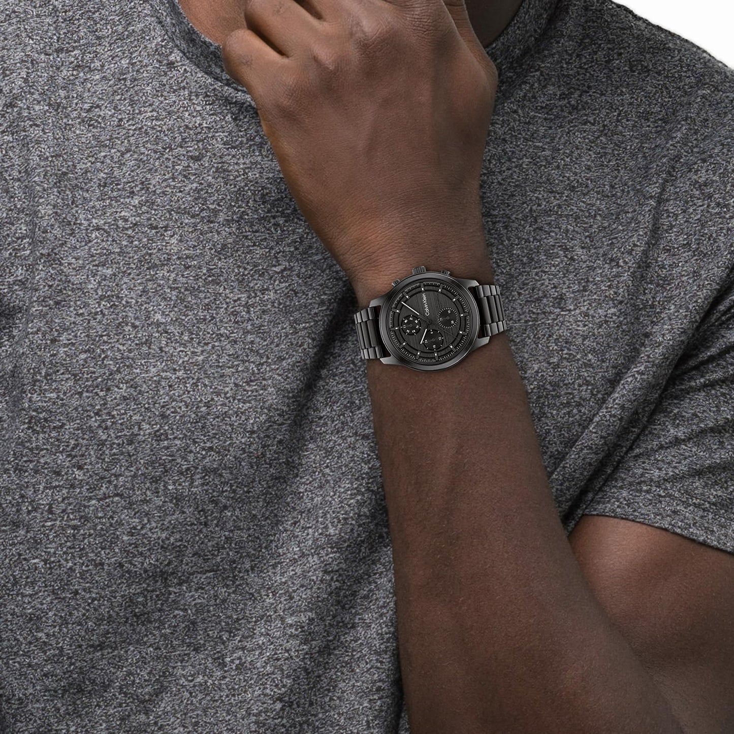 CALVIN KLEIN Sport Multi-Function Analog Black Dial Men's Watch-25200209