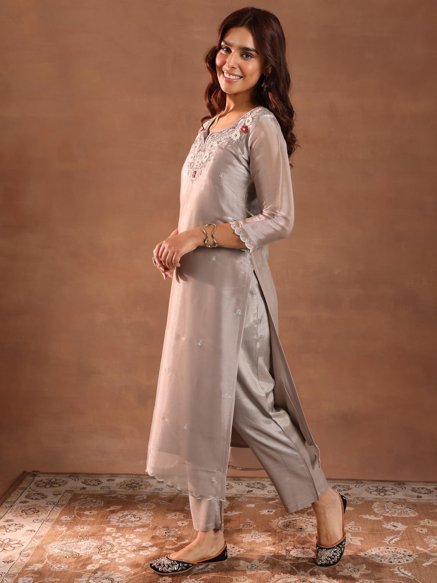 Libas Women's Glass Tissue Kurta Sets (49340RXL