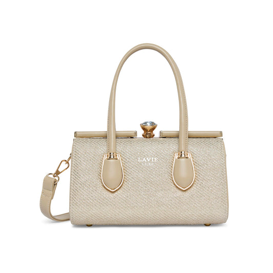 Lavie Luxe Women's Glam Dazzle Satchel Bag | Satchel Handbag for Work | Ladies Purse | Stylish Shoulder Bag | Gift for Women