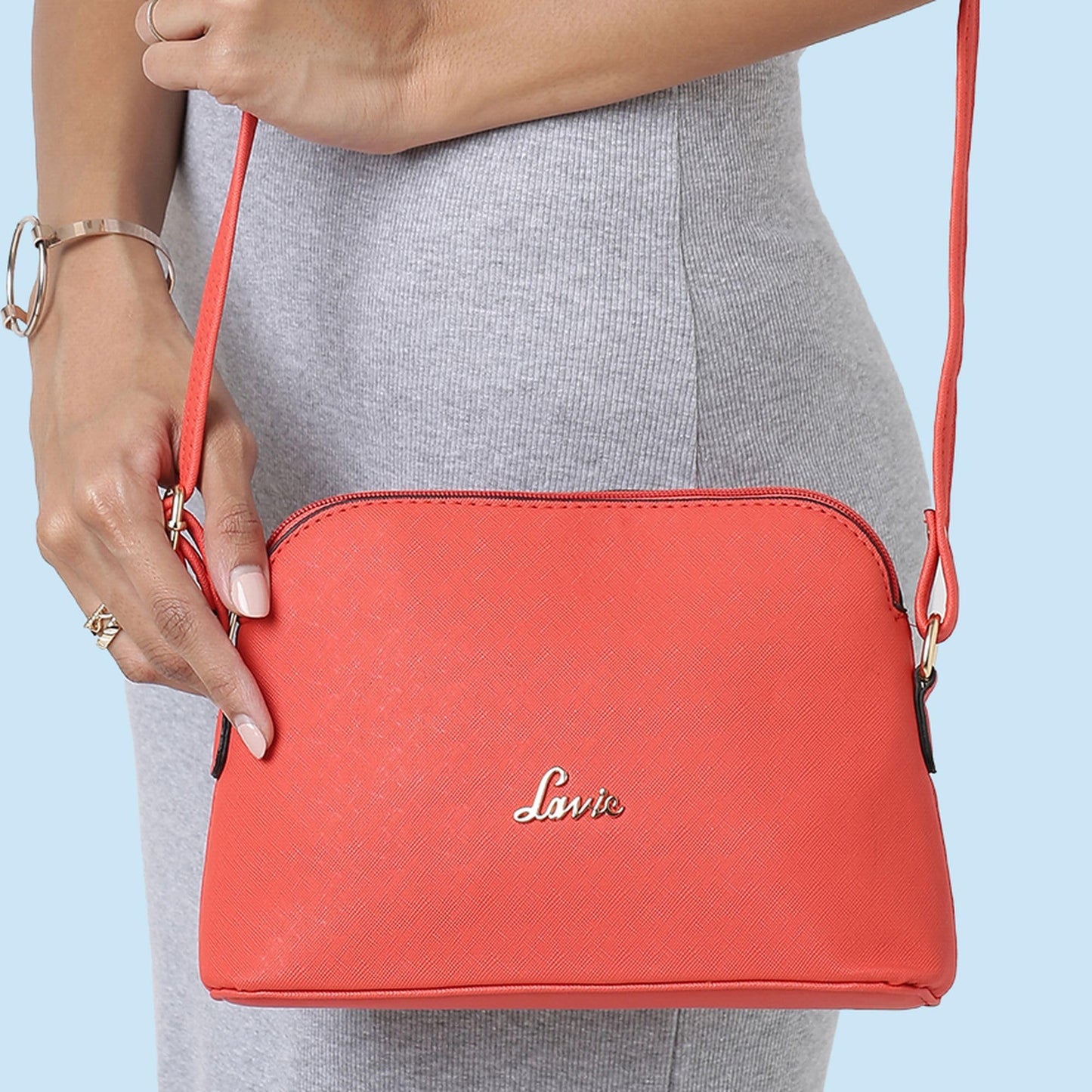 Lavie Women's Sling Bag (Coral)