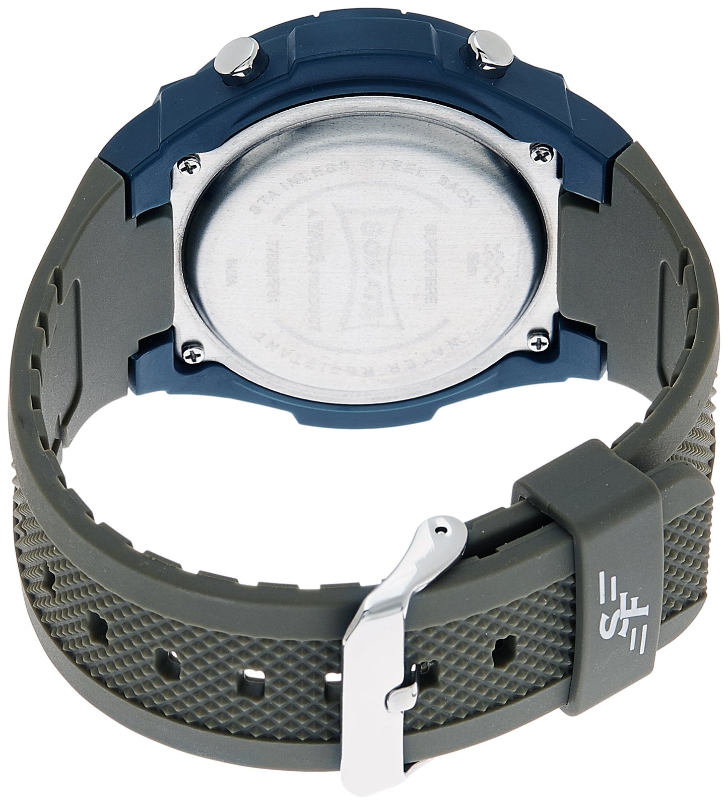 SF Digital Dial Grey Plastic Strap Watch for Men - NT77033PP01
