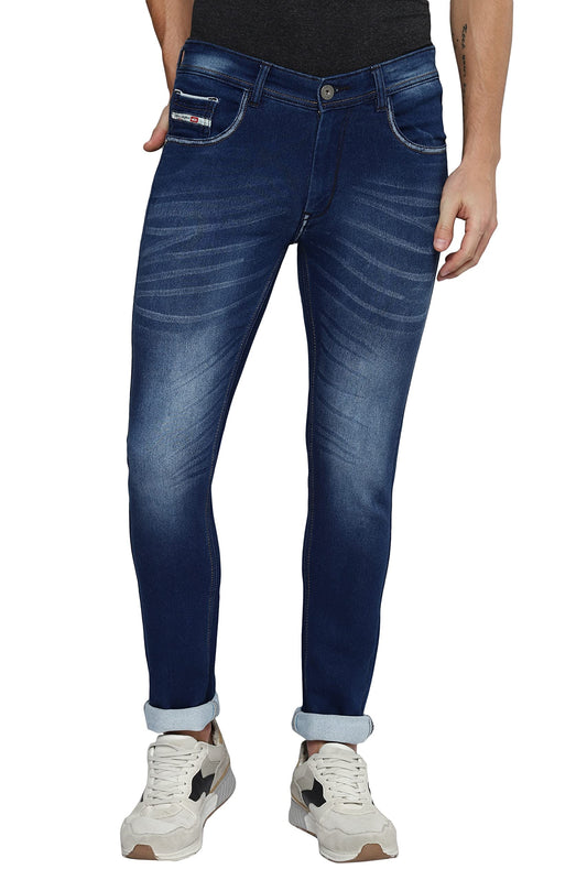 Allen Cooper Denim Jeans for Men(47-30) Dark Blue