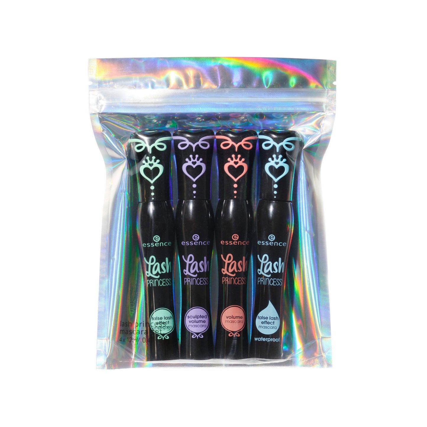 essence | Lash Princess False Lash Effect Mascara | Gluten & Cruelty Free | Black (MIXED Holiday 4-Pack) | Perfect Stocking Stuffer Gift