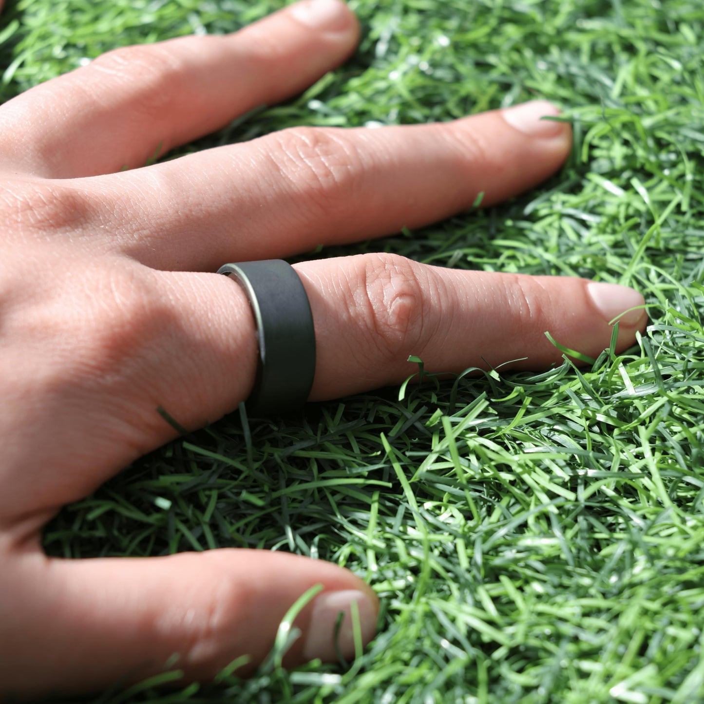 ULTRAHUMAN Ring AIR-Smart Ring Activity Tracker, Size First Sizing Kit,Sleep Tracker,Smart Ring for Men/Women,Fitness Tracker (Matte Grey, 9)
