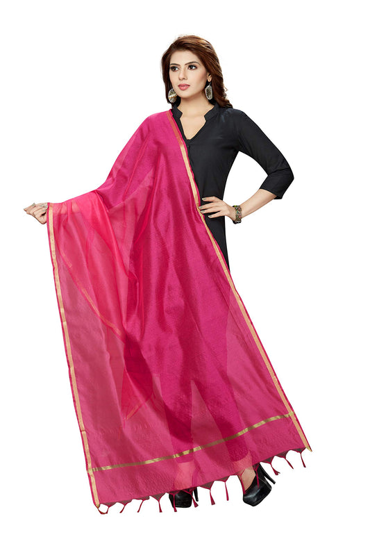 Rani Saahiba Women's Art Silk Synthetic Dupatta