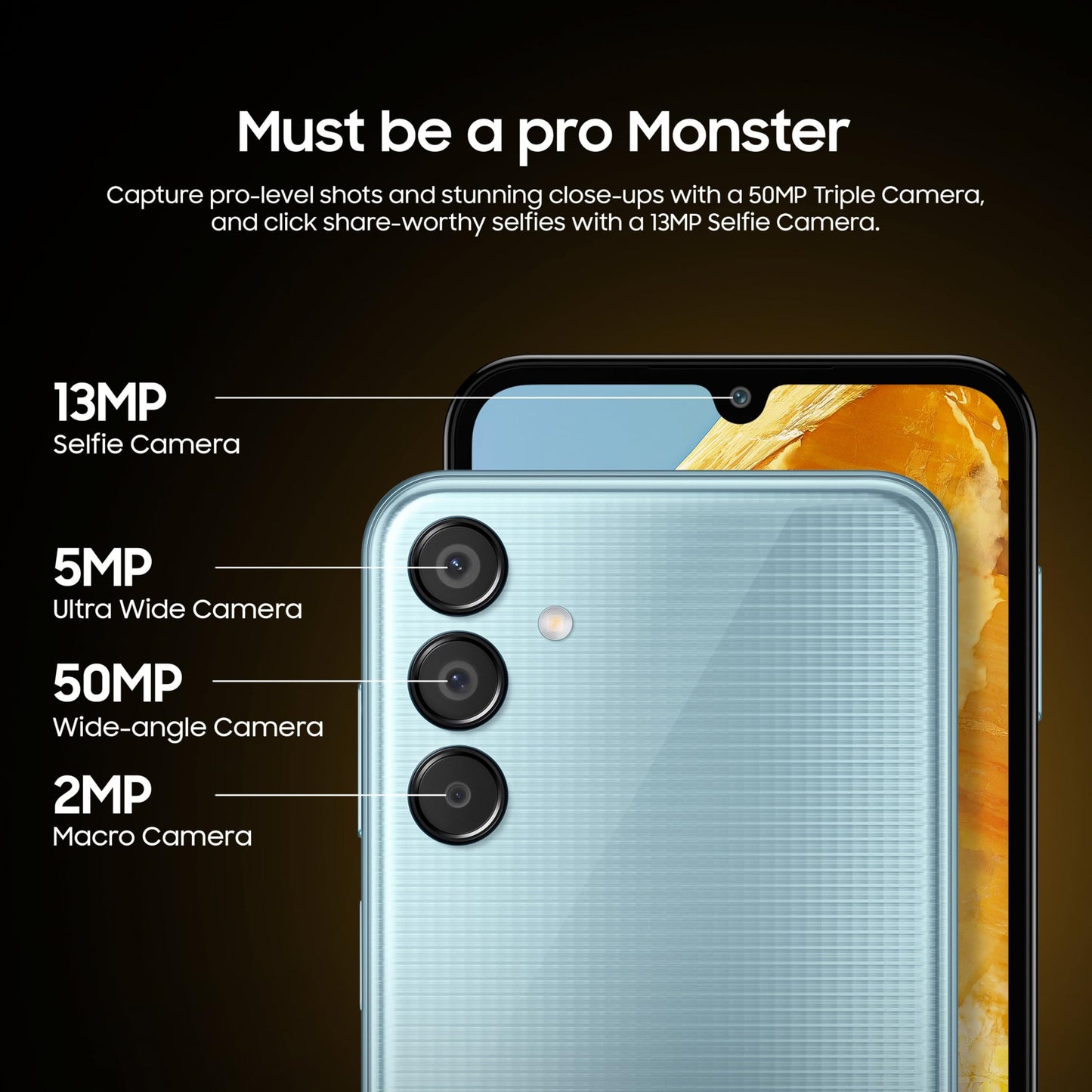 Samsung Galaxy M15 5G Prime Edition (Stone Grey,8GB RAM,128GB Storage)| Super AMOLED Display| 50MP Triple Cam| 6000mAh Battery| MediaTek Dimensity 6100+| 4 Gen. OS Upgrade & 5 Year Security Update