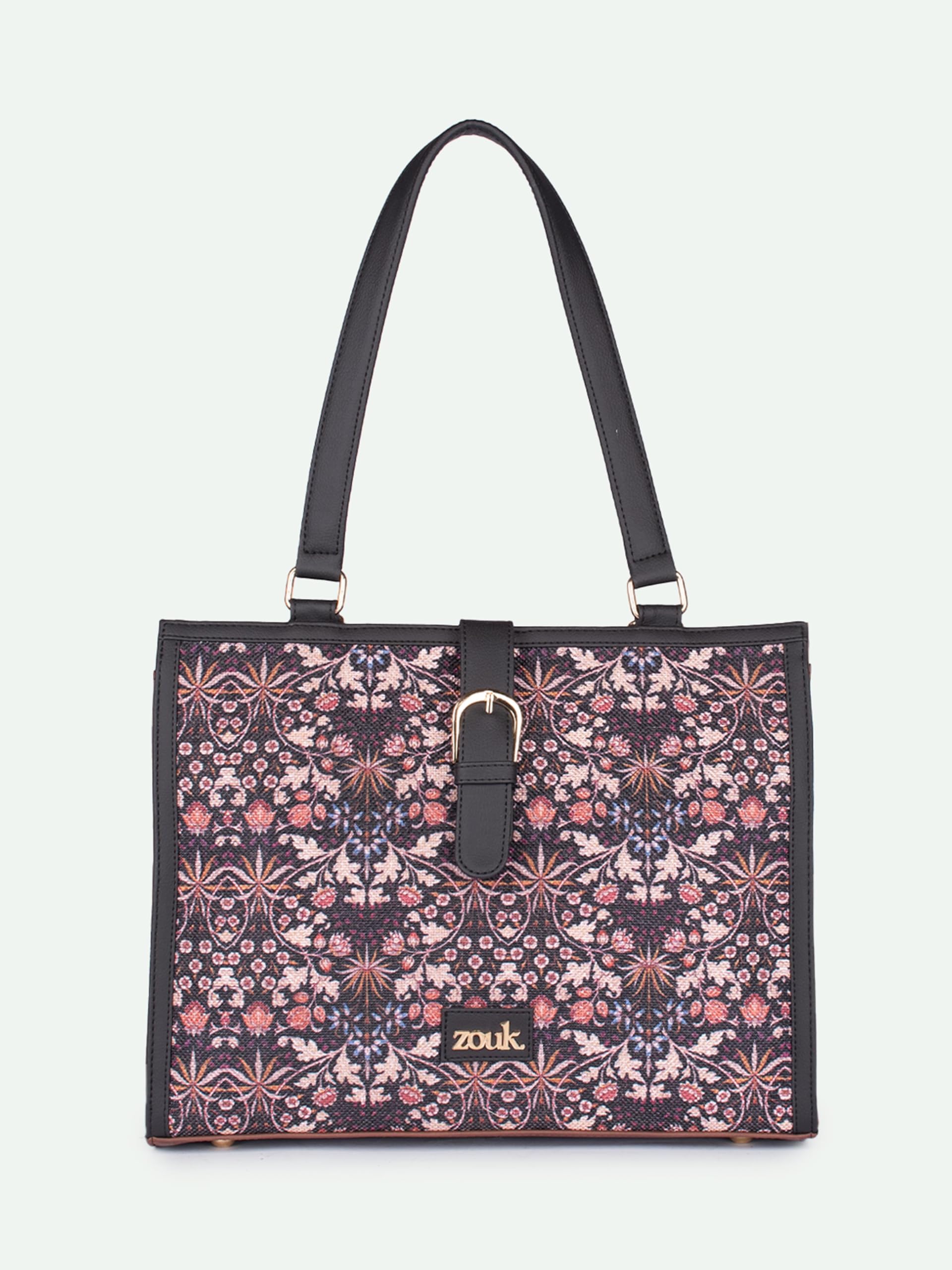 ZOUK Rhea Kapoor Office Bag - Kashmir Blooms | Stylish & Spacious