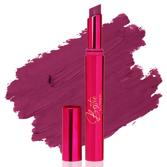 Parul Garg Beauty Bestie No-Transfer Lipstick – Bold Matte | Transfer-Proof, Smudge-Proof, Hydrating with Hyaluronic Acid, Vitamin E & SPF 15 | Vegan, Cruelty-Free (Bae)