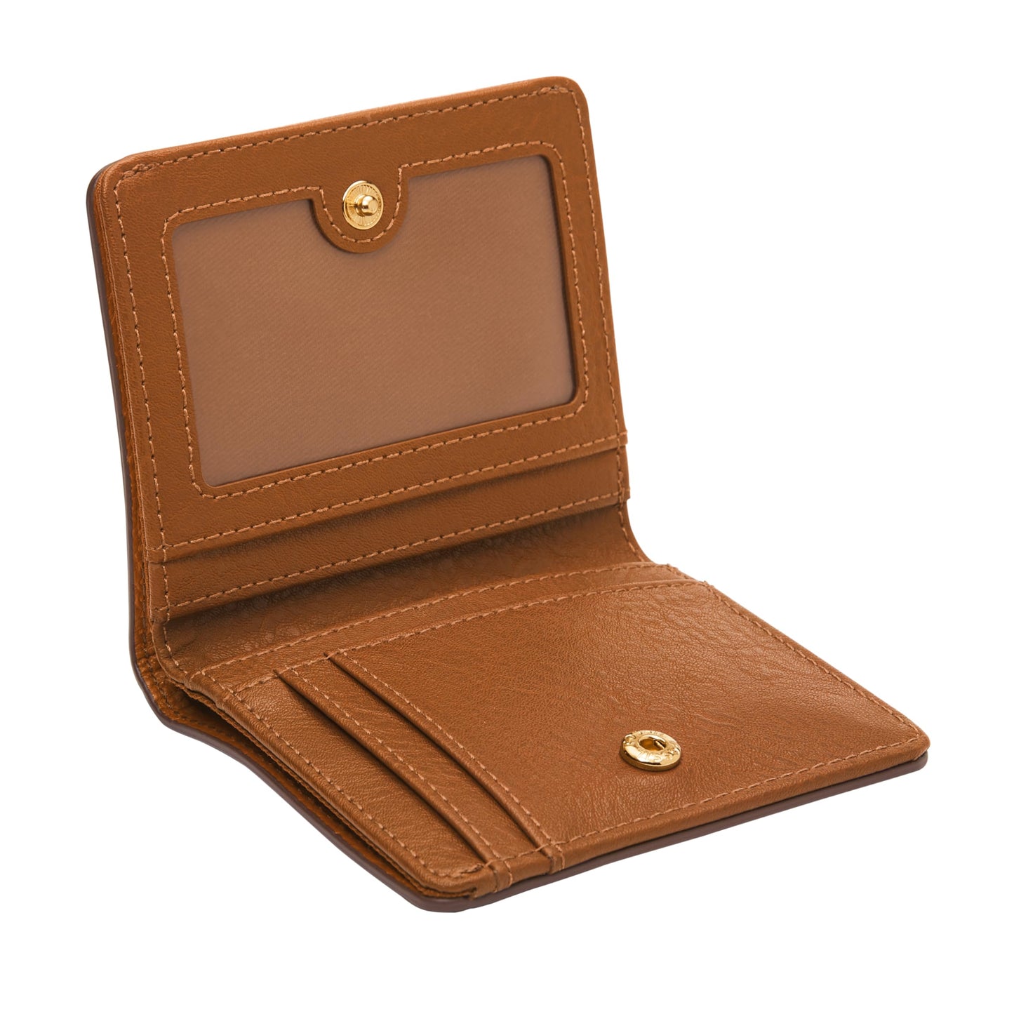 Fossil Women's Leather Logan Brown Wallet Sl7829216