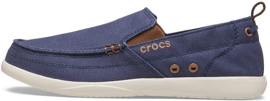 Crocs Mens Walu Navy/Stucco Loafer - 10 UK (M11) (11270)