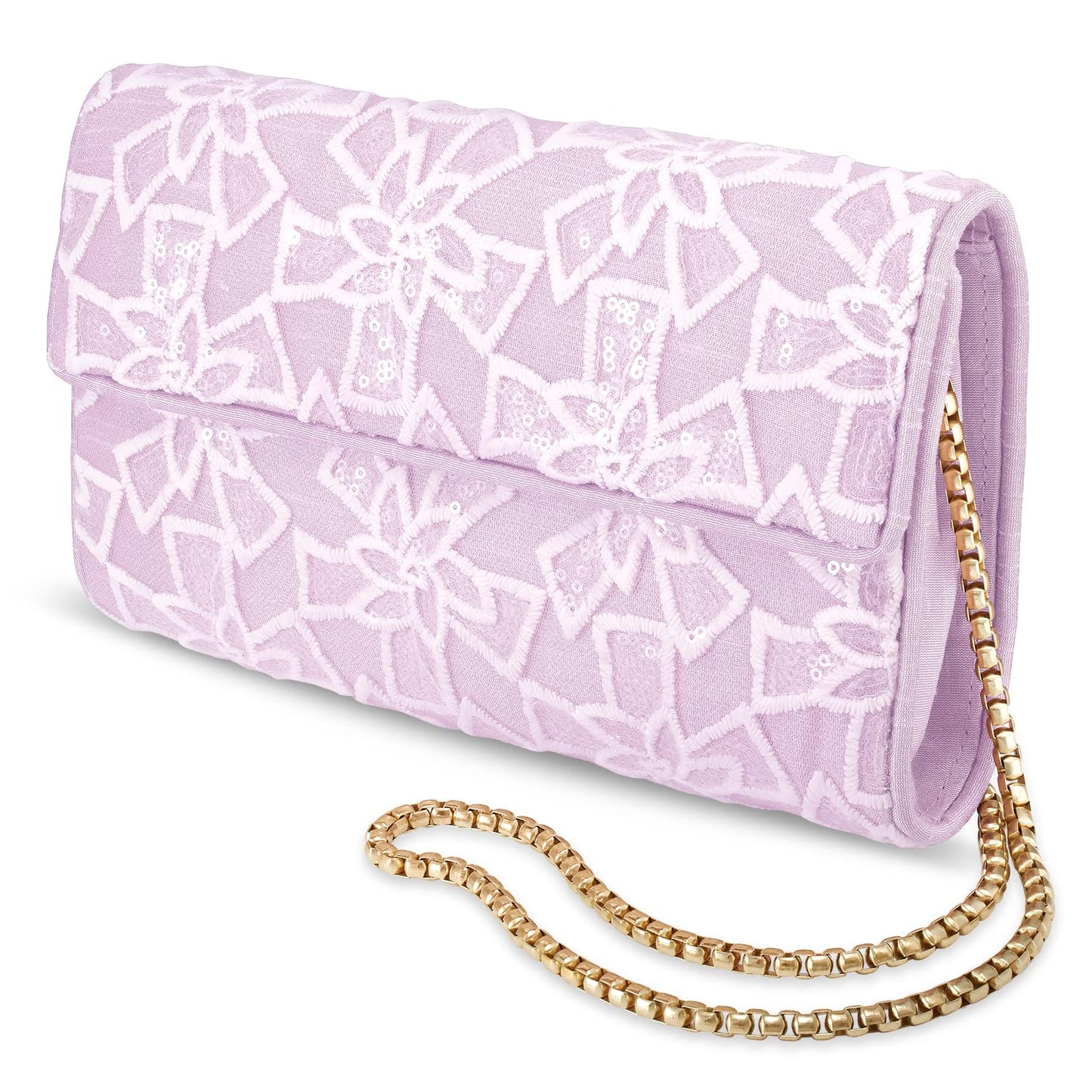 Peora Clutch Purses for Women Wedding Handmade Evening Handbags Party Bridal Clutch(C48PK)