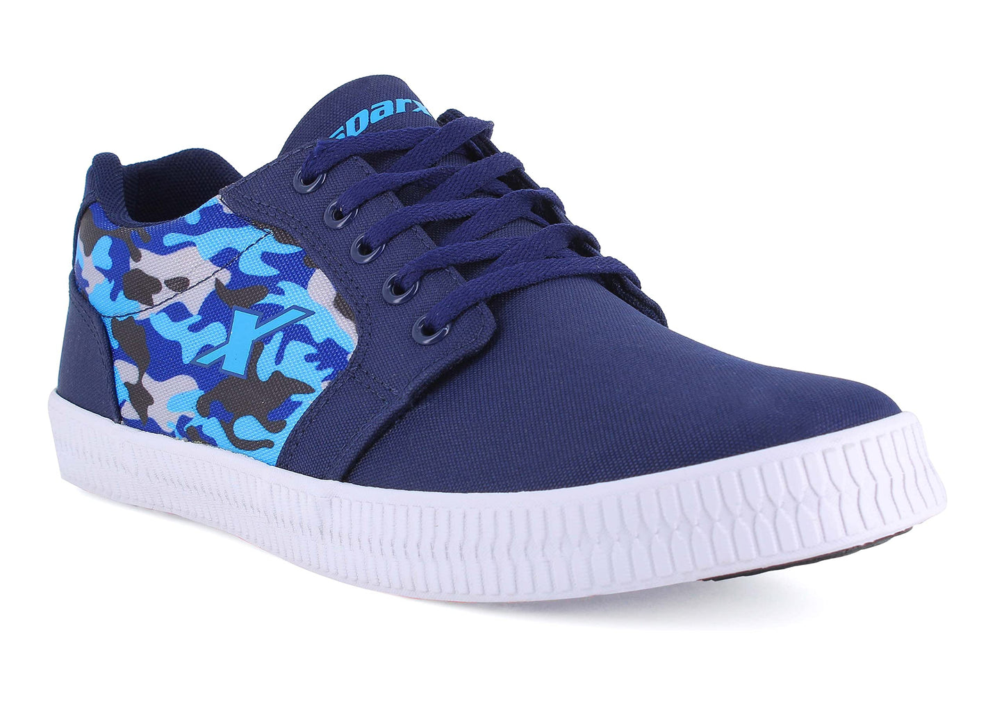 Sparx mens Sneaker (Navy Blue Camouflage_7 UK_SM-725)