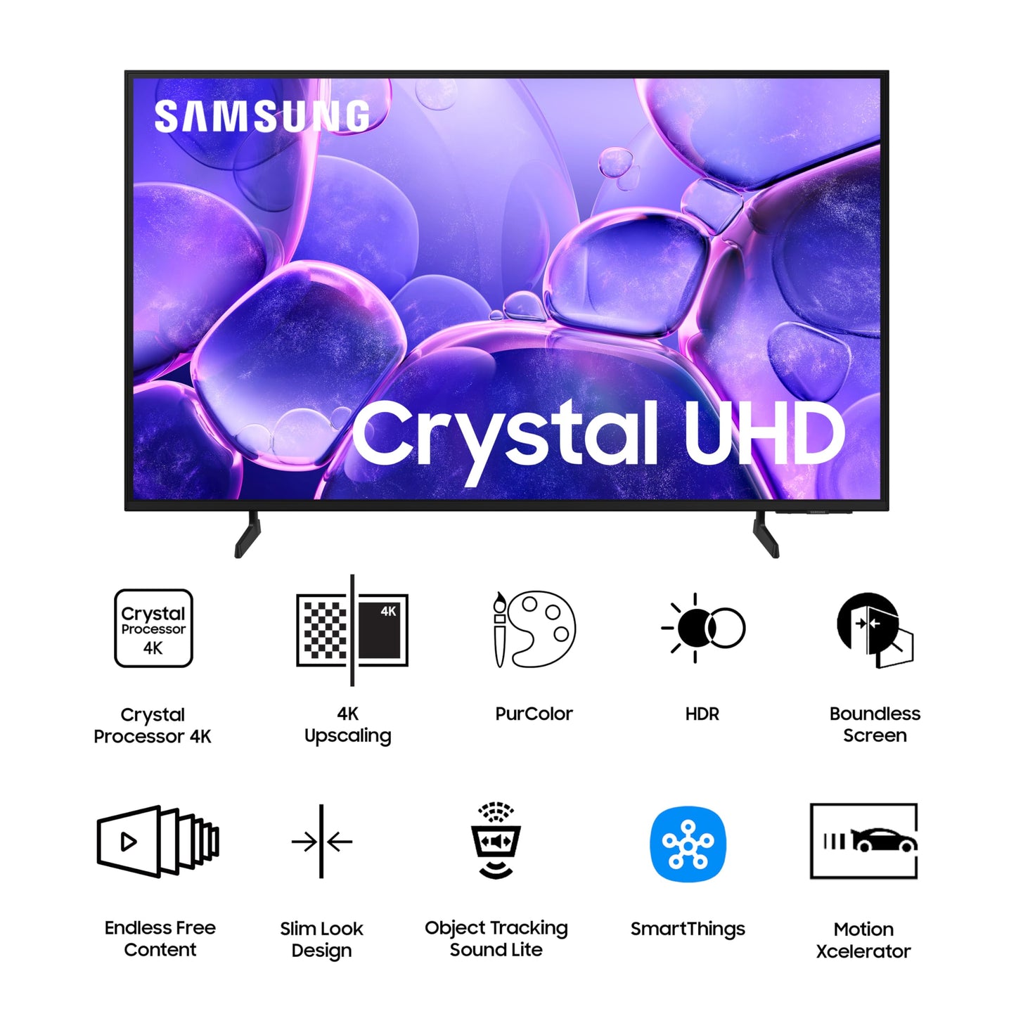 Samsung 108 cm (43 inches) Crystal 4K Vista Ultra HD Smart LED TV UA43UE81AFULXL