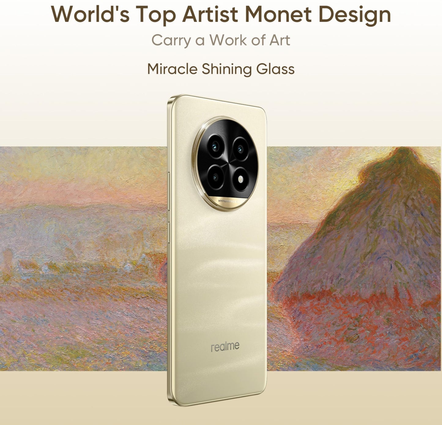 realme 13 Pro 5G (Monet Gold,8GB+128GB)