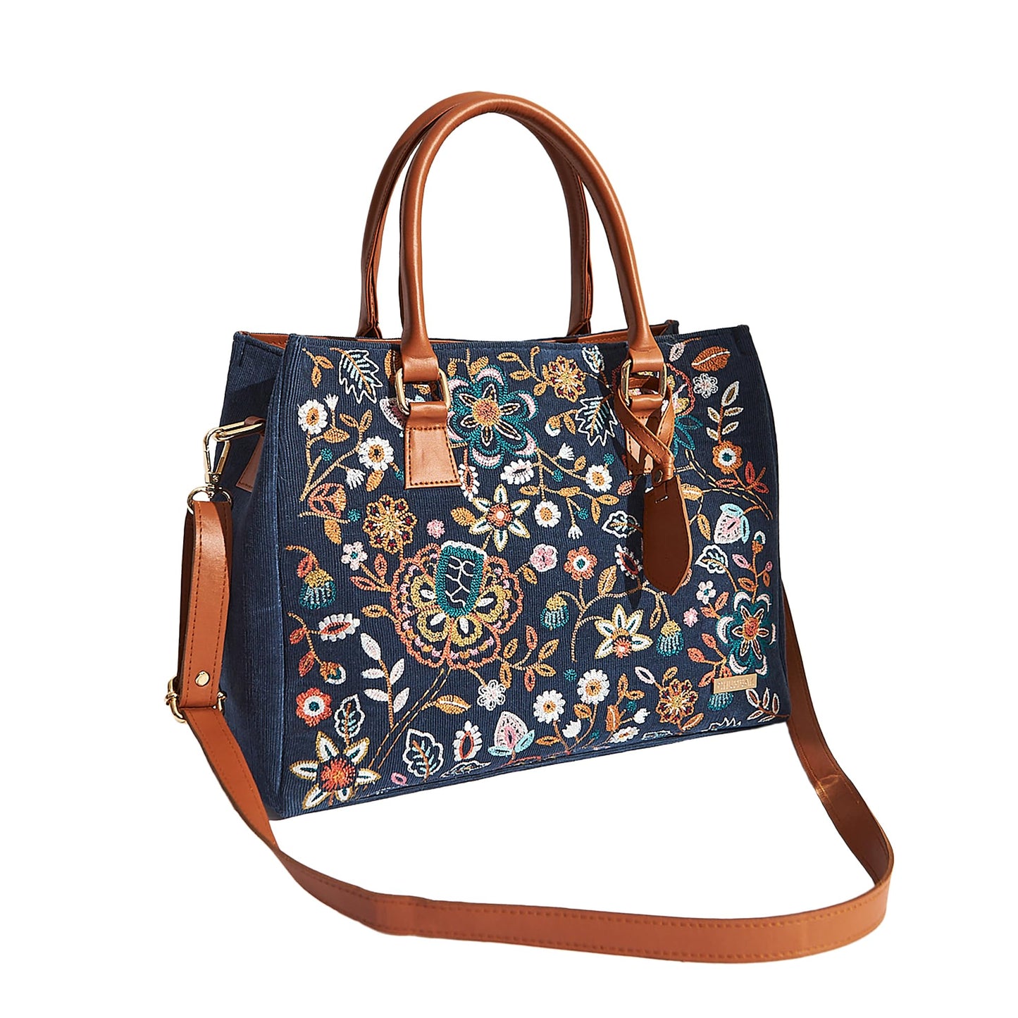 Chumbak Office Tote Bag for Women | Stylish Shoulder Bags for College | Professional Canvas Tote Bag | Laptop-Friendly College Bag