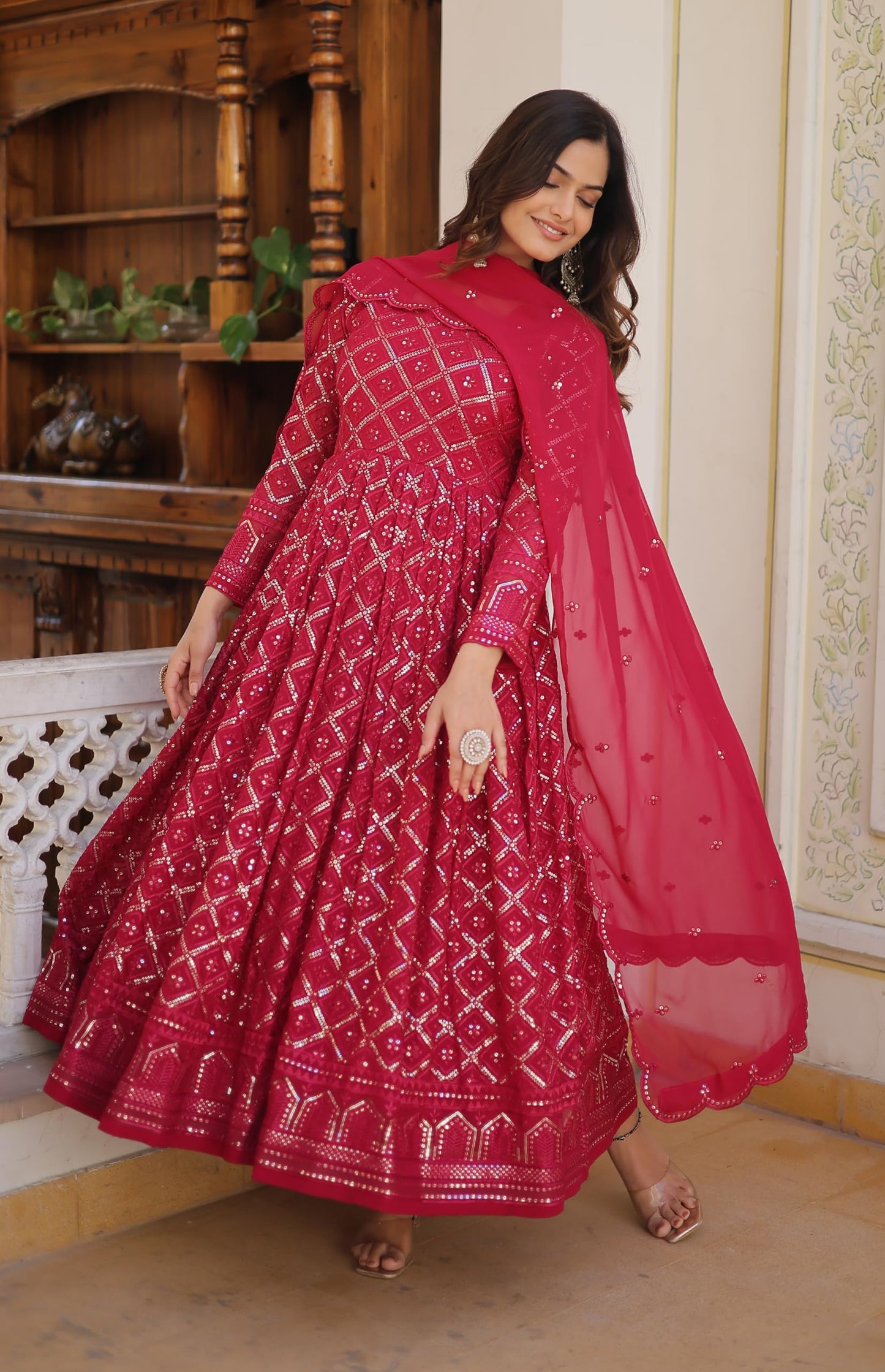 Fashion Basket Kurta with Duptta for Women Rani