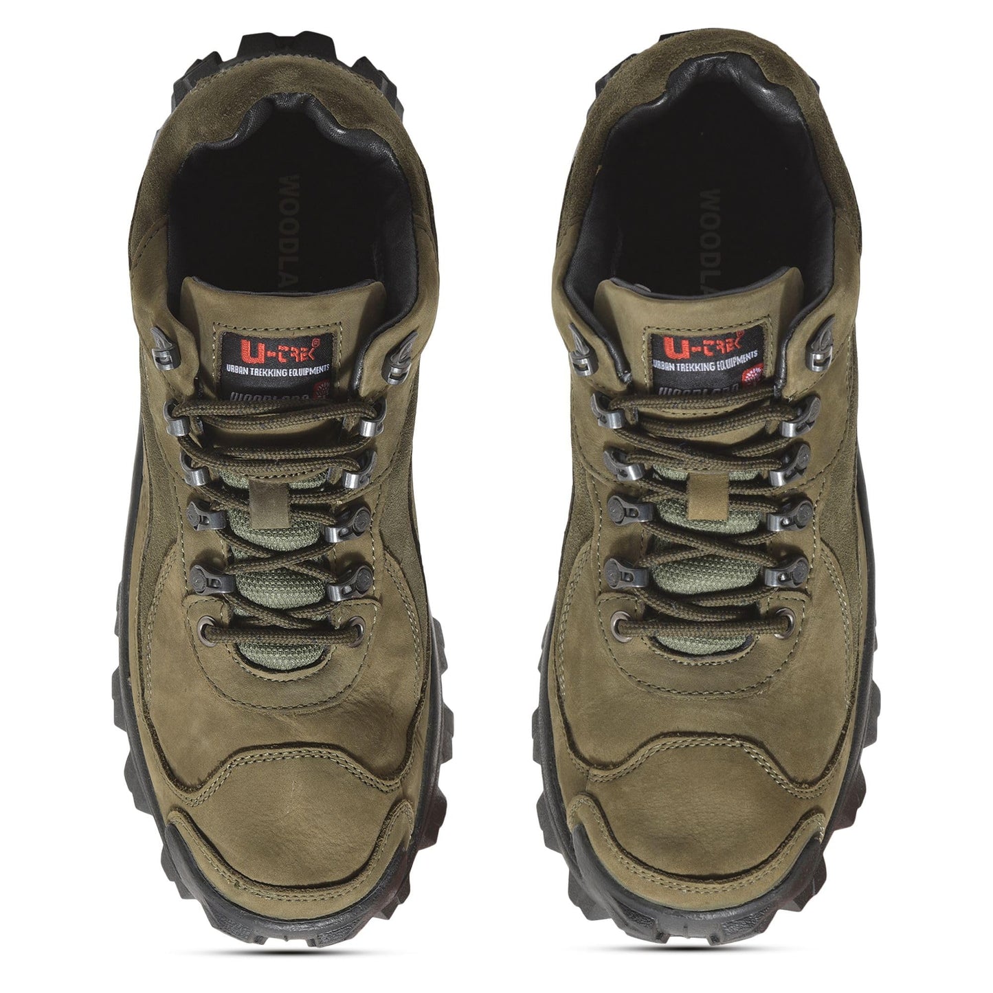 Woodland Mens OGC 3503119 Olive Green Casual Shoe - 7 UK (41 EU)(OGC 3503119)