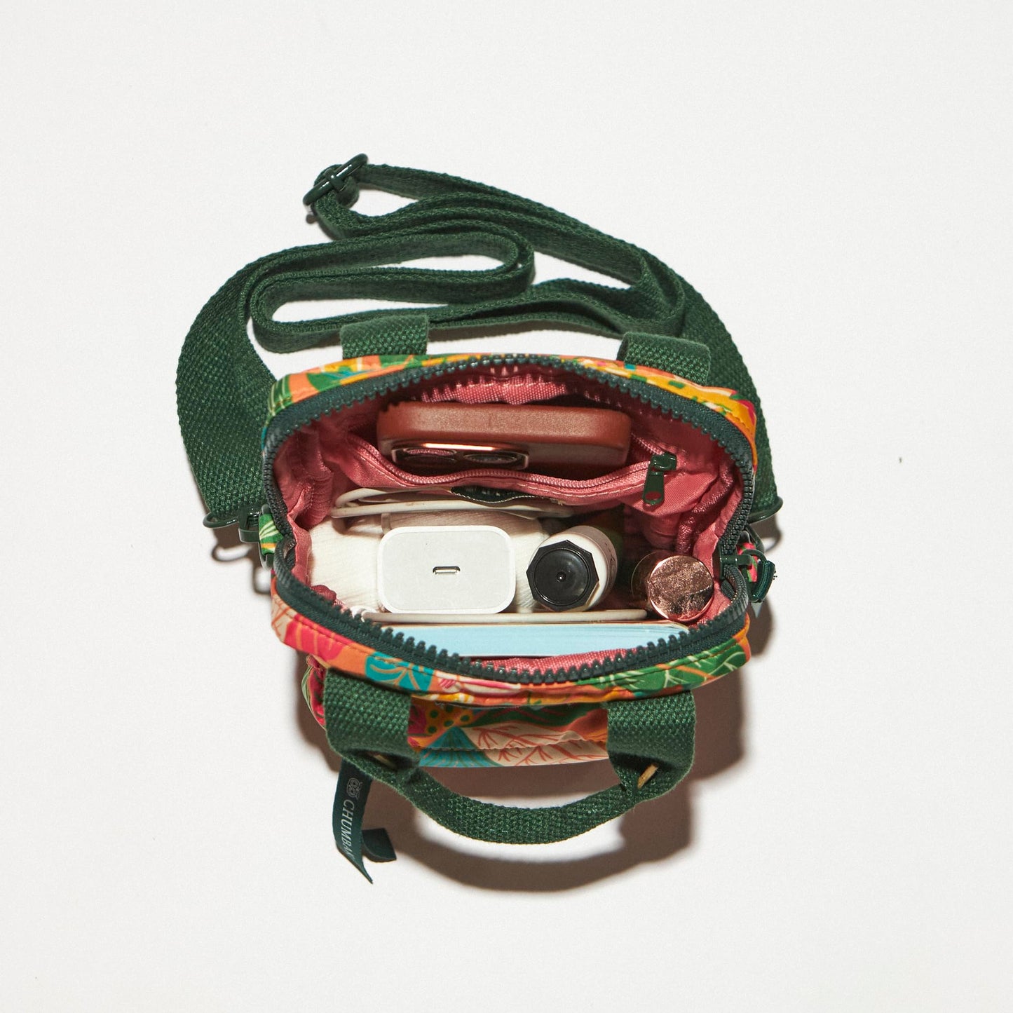 Chumbak Crossbody Sling Bag for Women | Stylish Printed Canvas Box Sling bag | Multipurpose Daily use Bag for Office/College/Travel