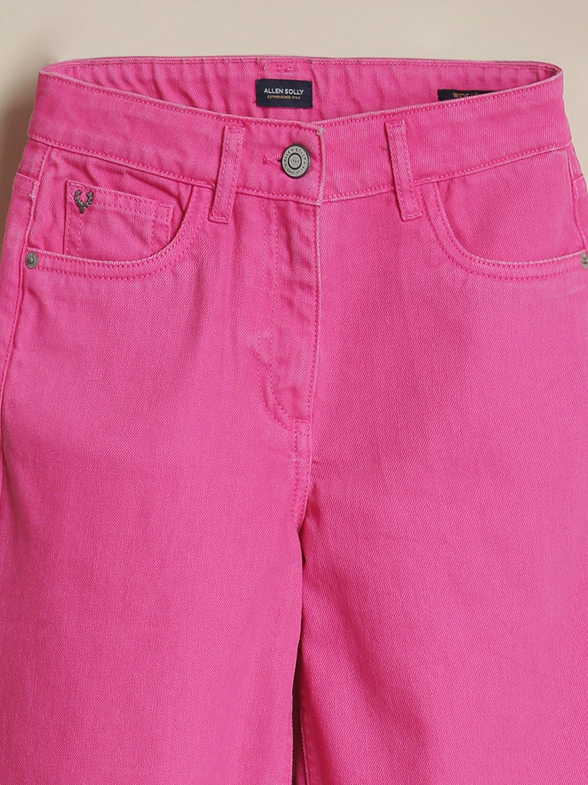 Allen Solly Girls Pink Jeans