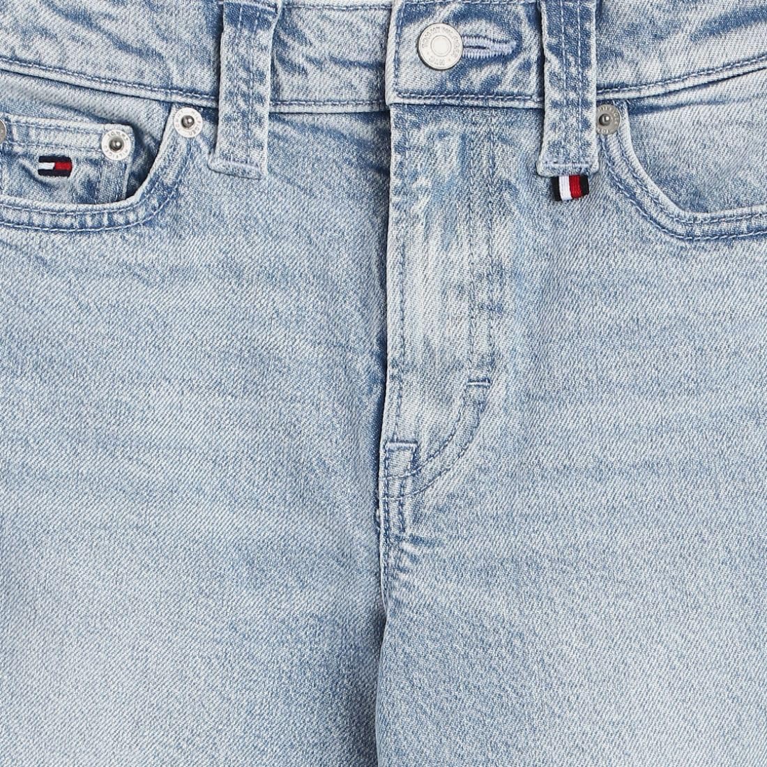 Tommy Hilfiger Girls Solid Bleach Pants