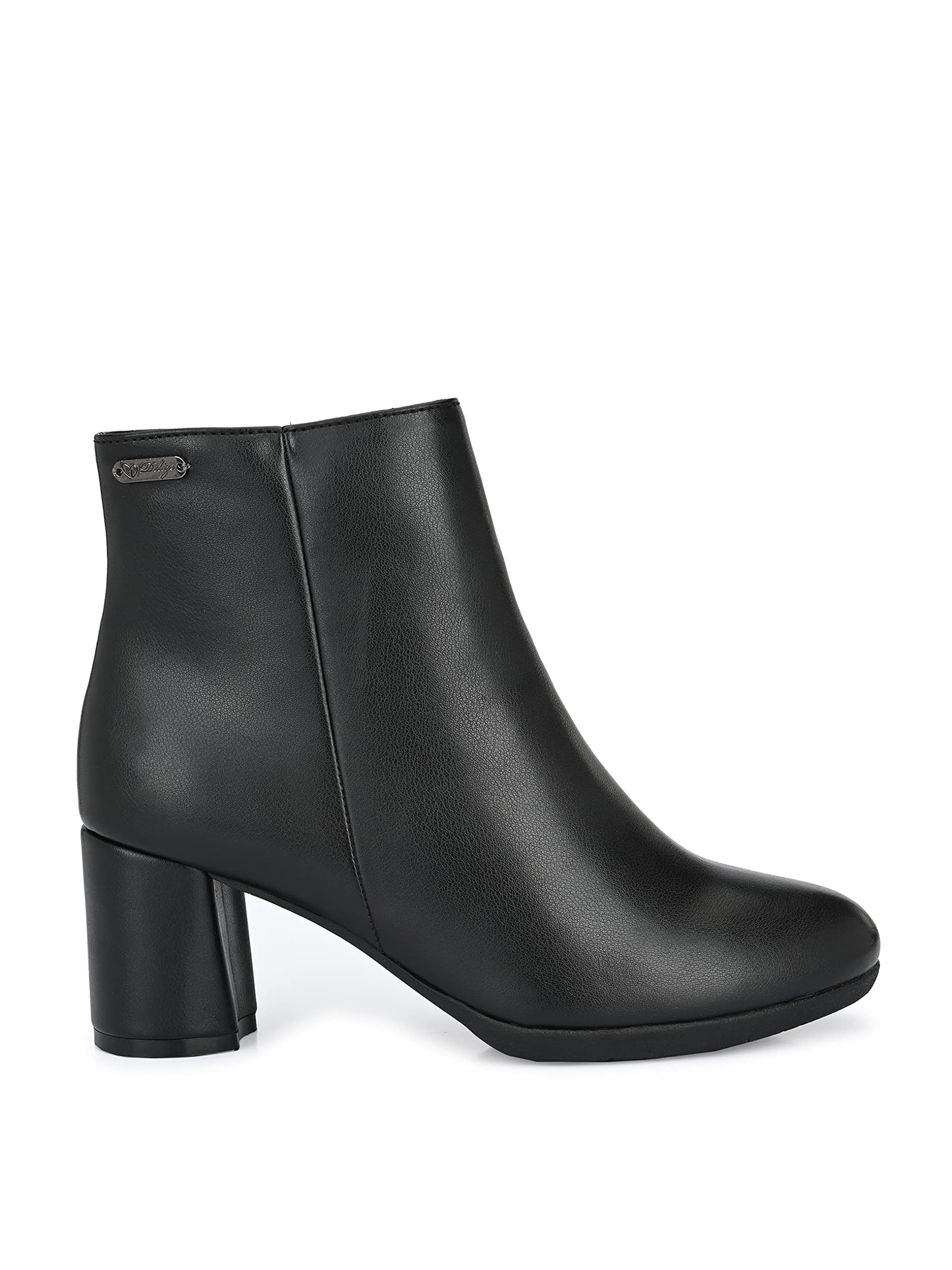 Delize Women's mid heel ankle length boots