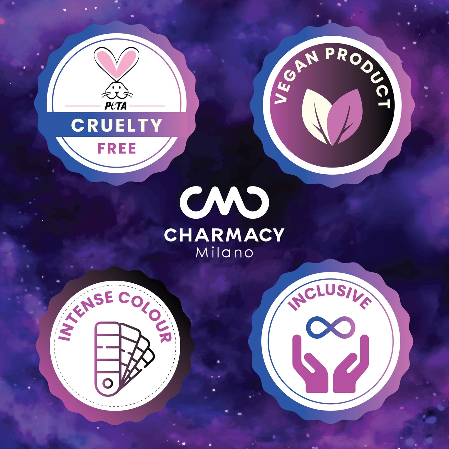 Charmacy Milano Zodiac Eyeshadow Stick - #906 Gemini, Dual-Ended, Highly Pigmented & Duochrome Eyeshadow, Enriched with Cacao Seed Butter, 1.8 Gms