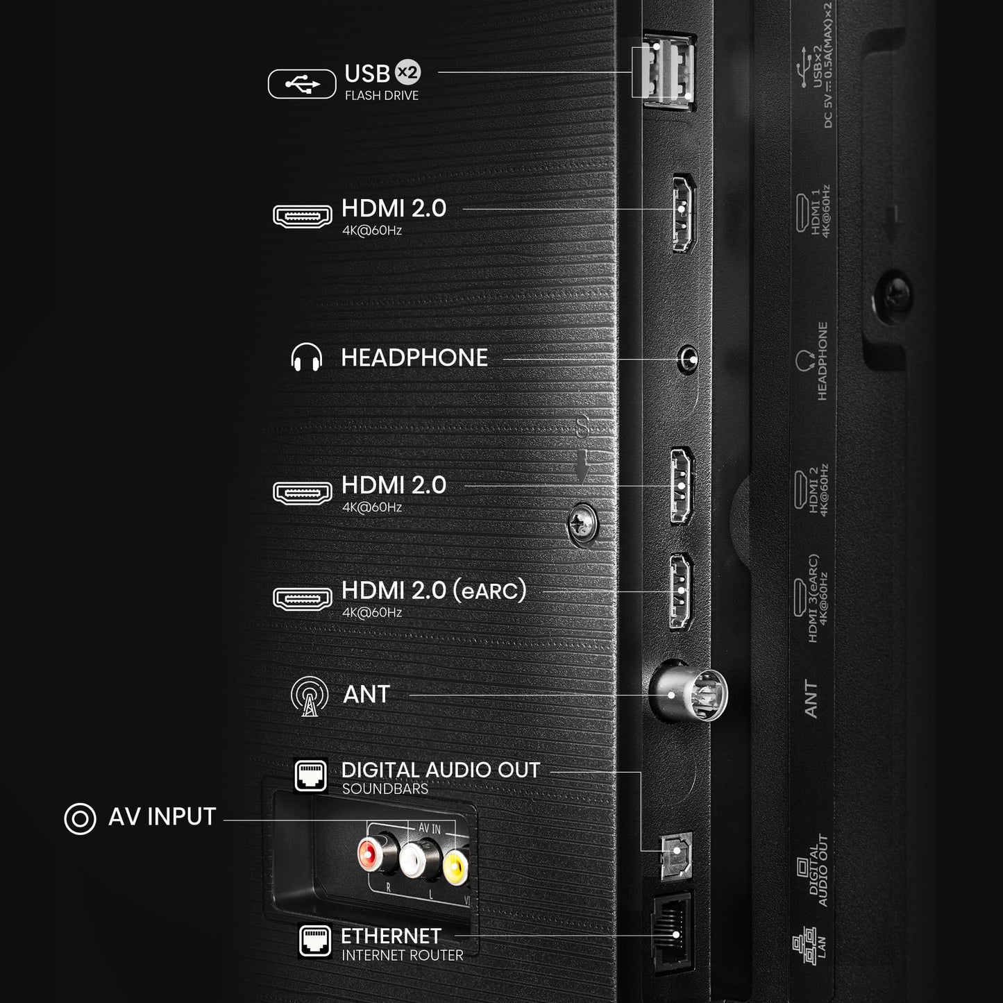 Hisense 139 cm (55 inches) E6N Series 4K Ultra HD Smart LED Google TV 55E6N (Black)