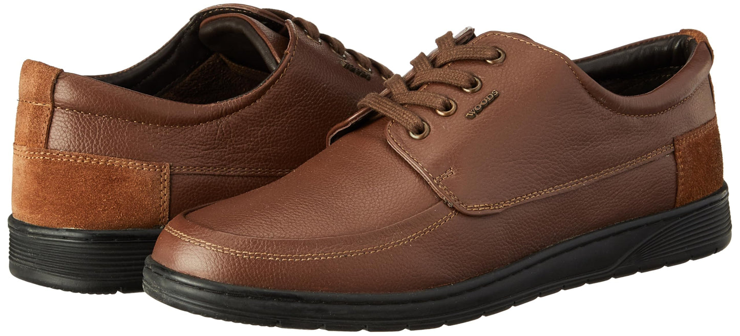 Woodland Men's Brown Softy Formal Shoes-8 UK (42EURO) (GF 6057023)