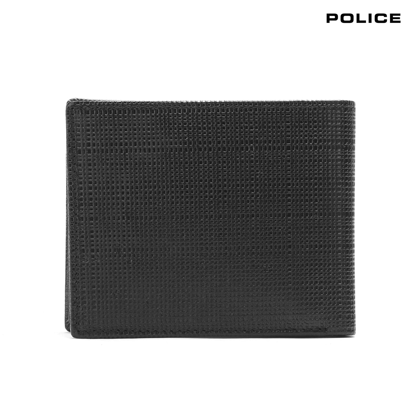 Police Branded Wallet for Men Leather Original | Premium Coin Wallet for Men Stylish Genuine Leather Gents Purse with 4 Credit Card Holder Slots | 2 Slip-in Pockets | Ideal Diwali Gifts -Black