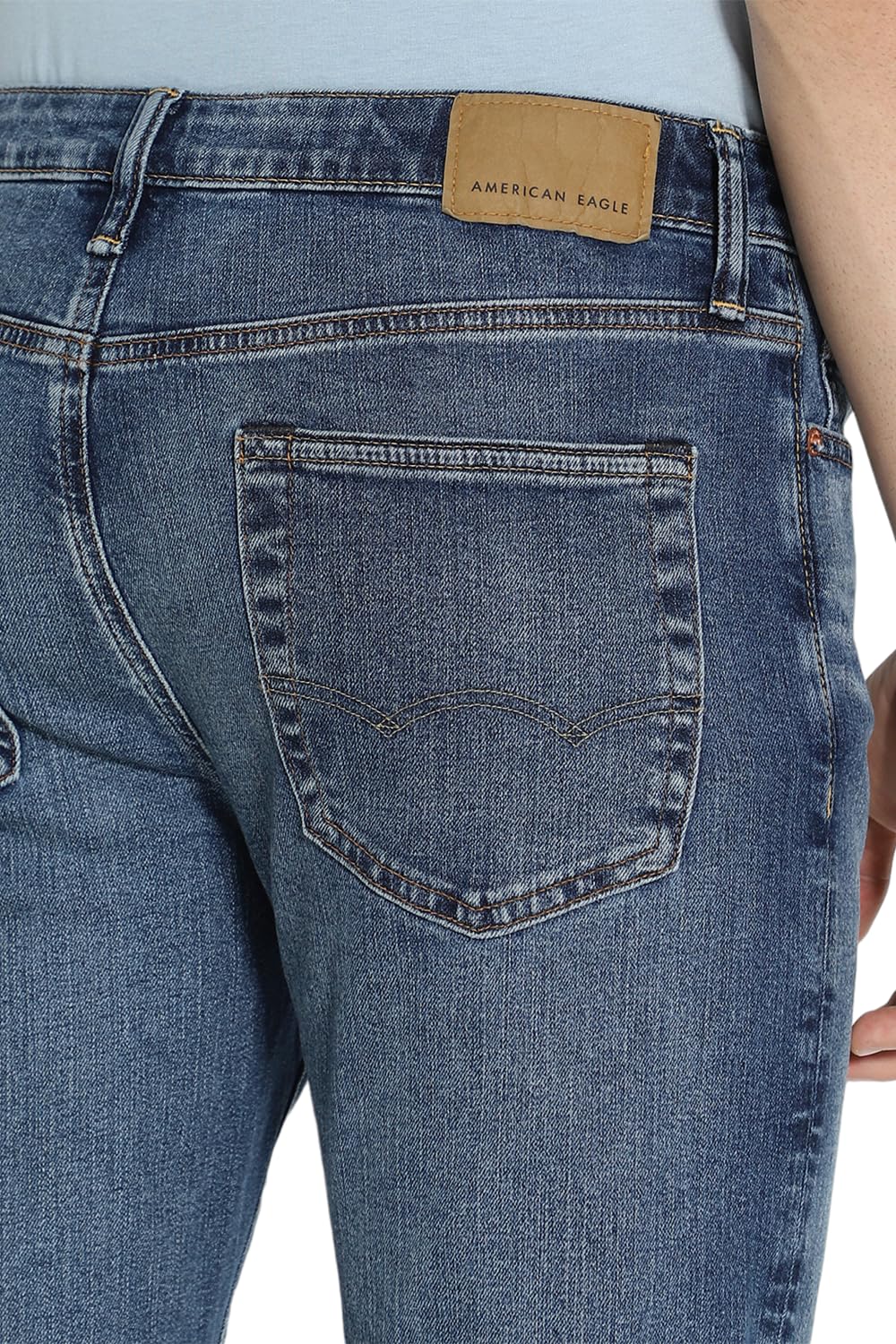 American Eagle Men Blue Airflex+ Slim Jean