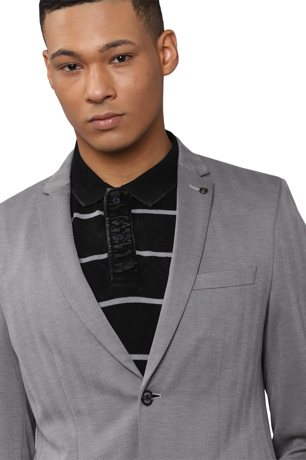 Allen Solly Men's Blazer (ASBZMSLFB79061_Grey